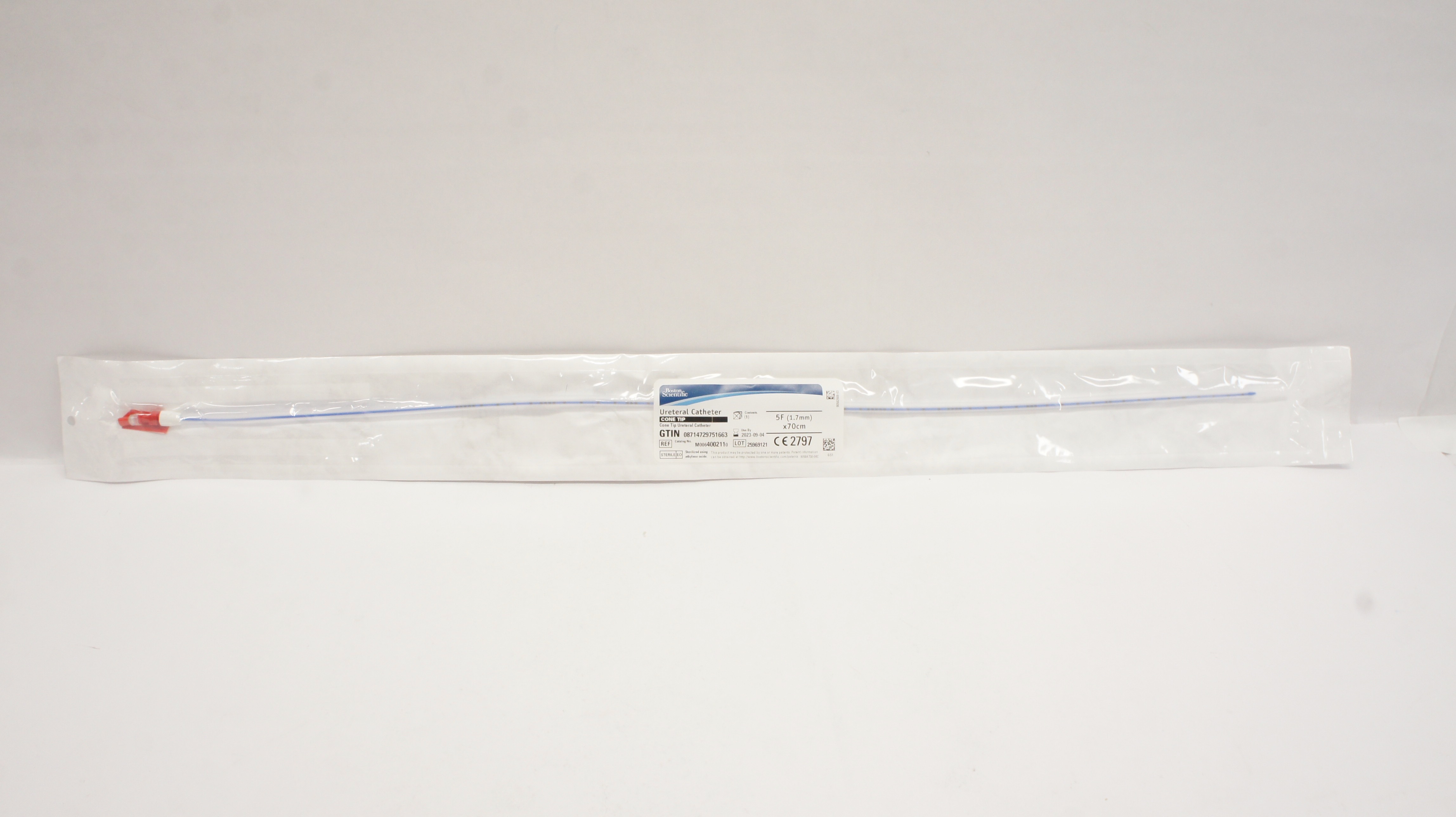 Boston Scientific 400211 Ureteral Cath. Cone Tip 5F x 70cm