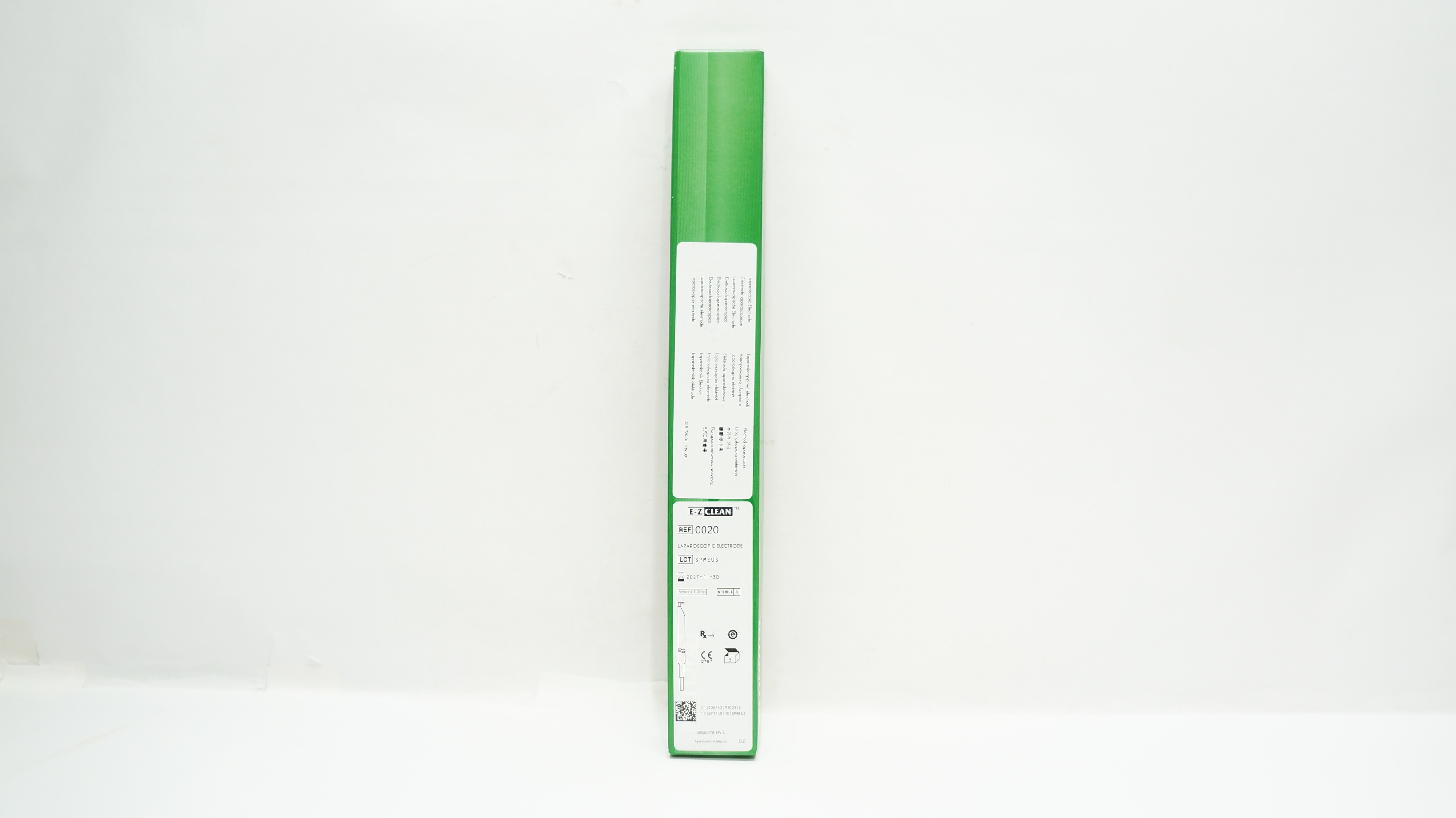 MEGADYNE 0020 E-Z Clean Laparoscopic Electrode - Box of 6