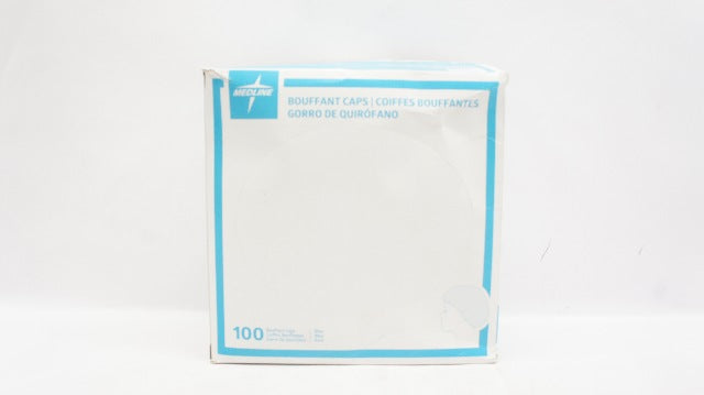 Medline CRI1004 Bouffant Caps size L - Pack of 100