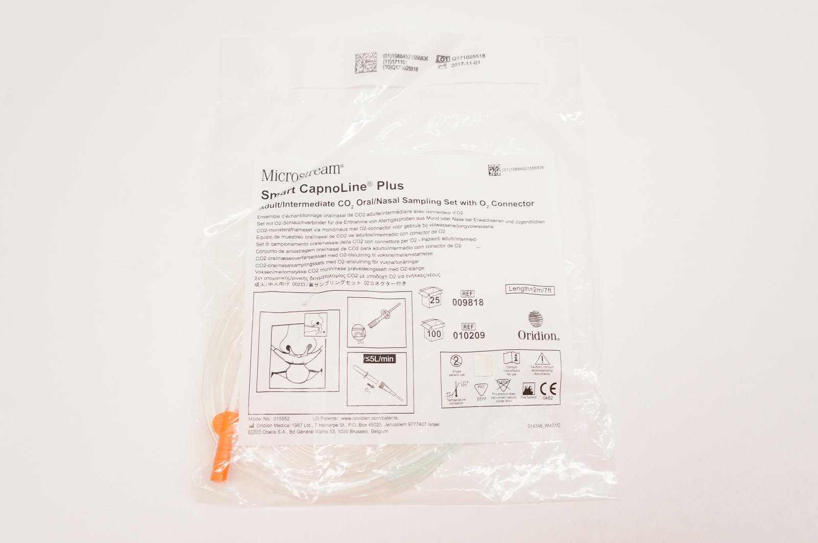 Oridion 009818 Microstream Smart CapnoLine Plus Adult