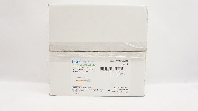 TruFreeze CO8407030501 CSA Med Passive Venting Cath Straight Spray 7F-Box of3(x)