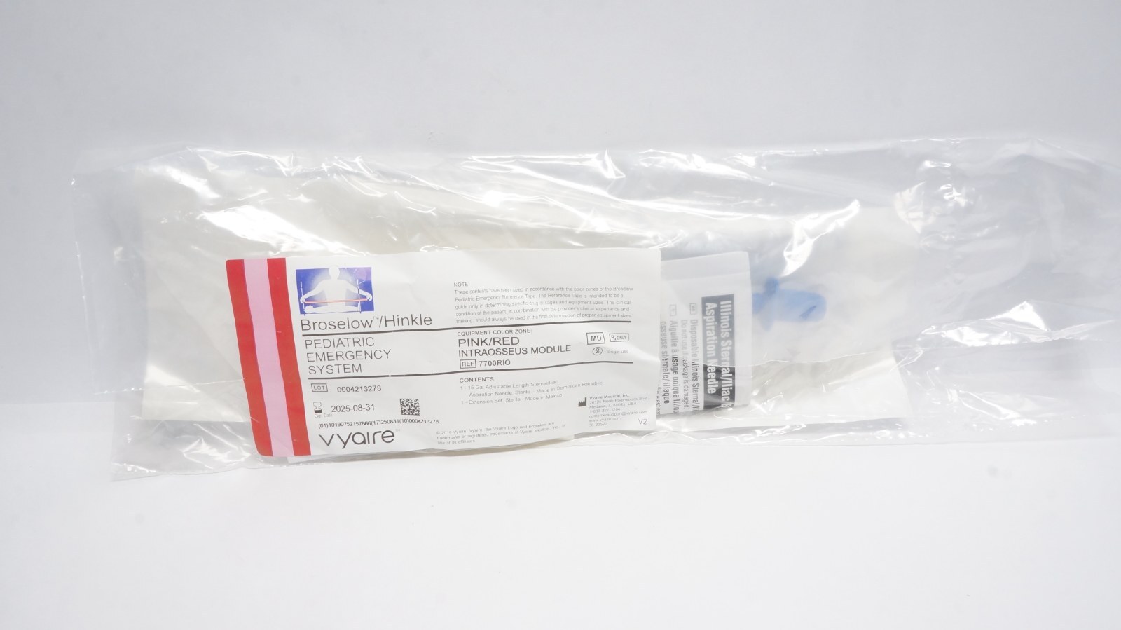 Vyaire 7700RIO Pediatric Emergency System Pink/Red