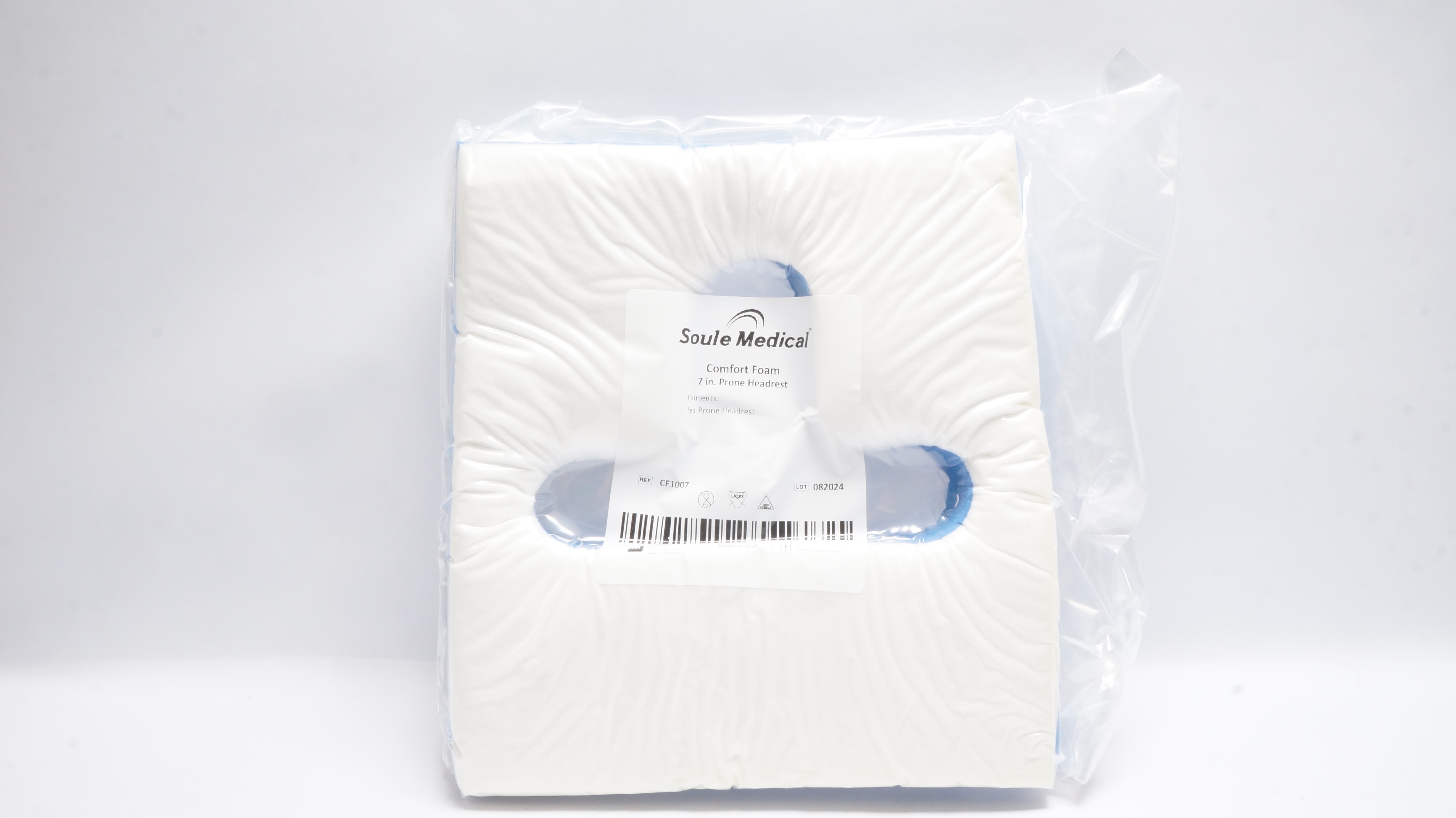 Soule Medical CF1007 Comfort Foam 7In Prone Headrest