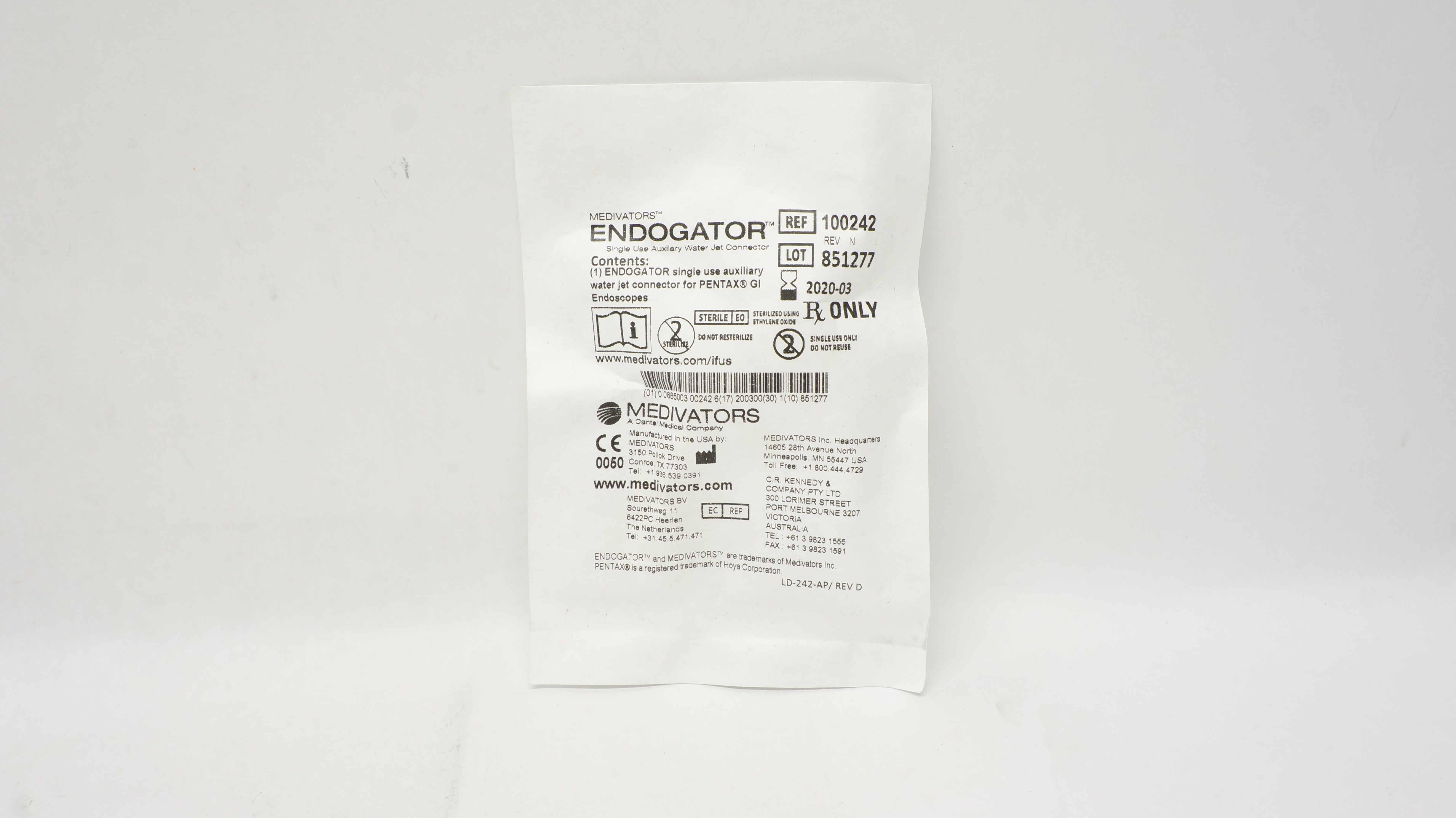 Medivators 100242 ENDOGATOR (x)