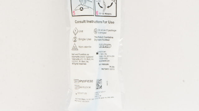 Bard PWF030F PureWick Female External Cath.