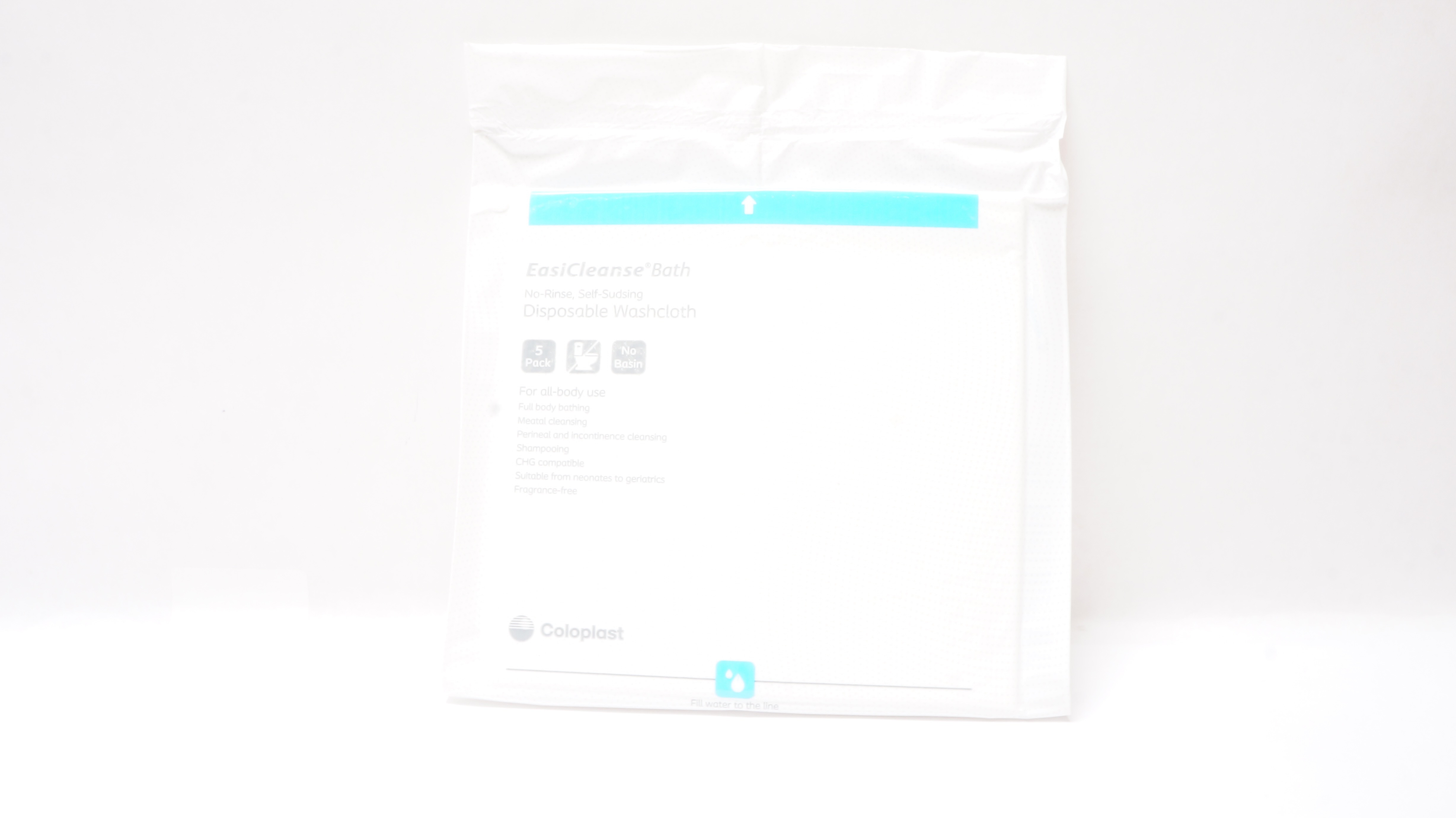 Coloplast 7056 BedSide-Care EasiCleanse Disposable Wash Cloth (x) - Pack of 5