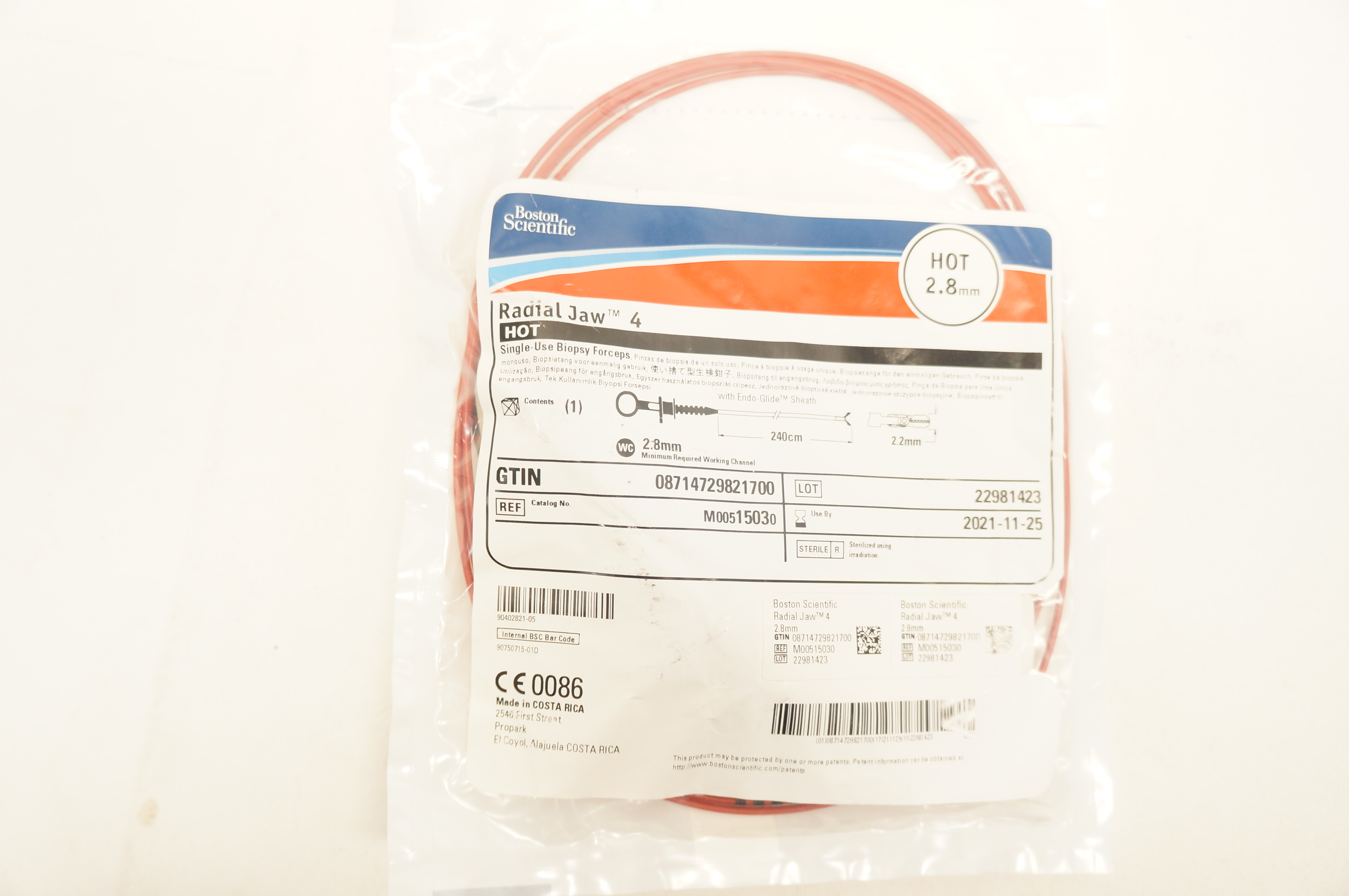 Boston Scientific 1503 Radial Jaw 4 Biopsy Forceps Hot 2.8mm