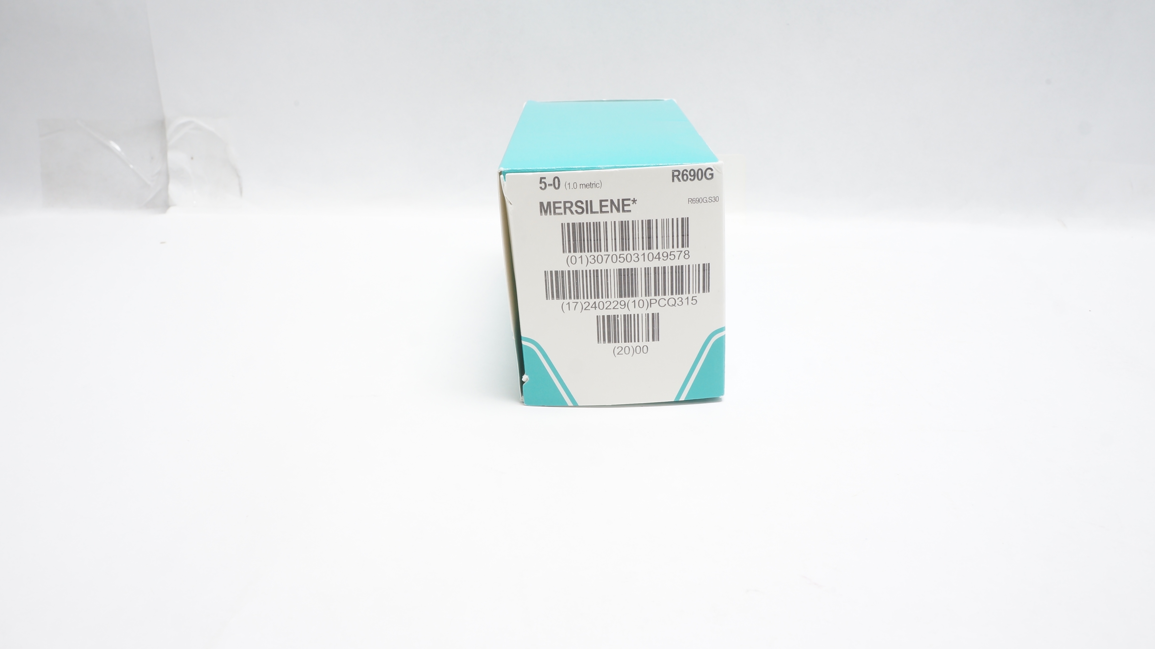 Ethicon R690G 5-0 MERSILENE P-3, 13mm 3/8c Reverse Cutting, 18inch (x)-Box of 11