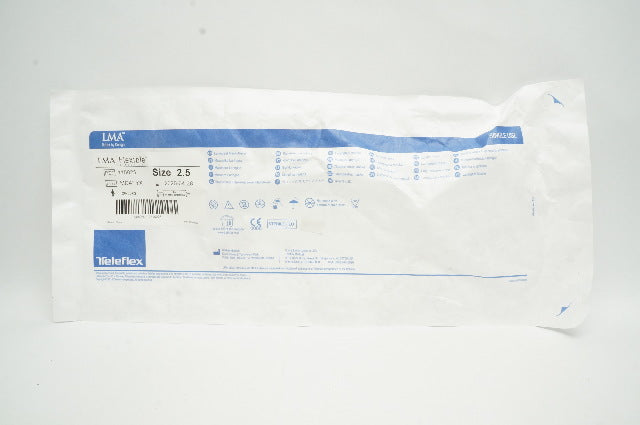 Teleflex 115025 LMA Flexible Laryngeal Mask Airway Size 2.5 Air<14ml/50cm H2O(x)