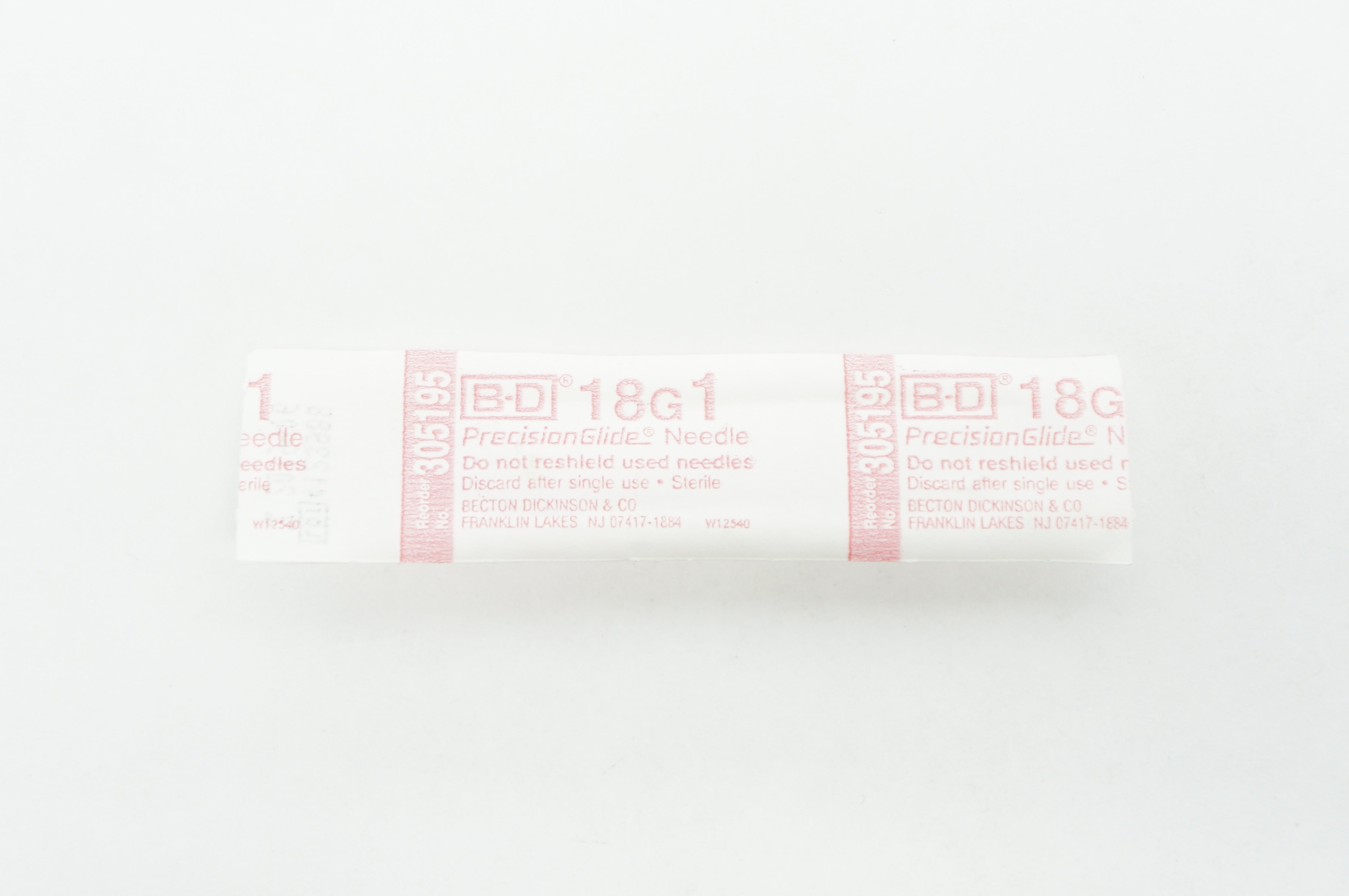 BD 305195 Precision Glide Ndle 18G x 1 (x)