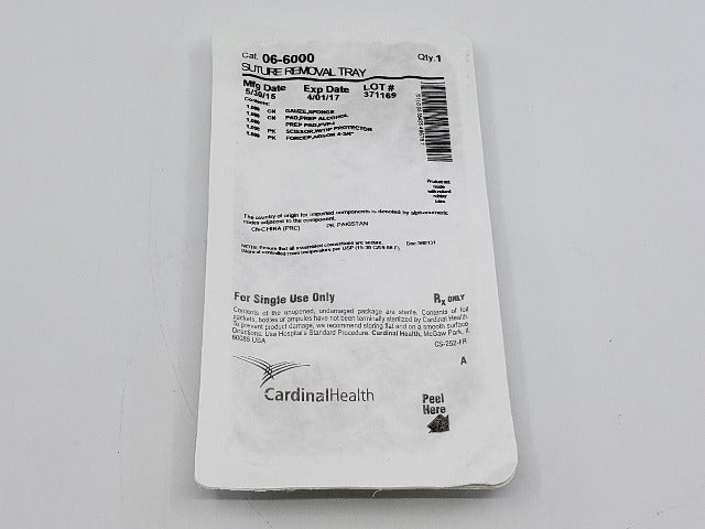 CardinalHealth 06-6000 Stre Removak Tray