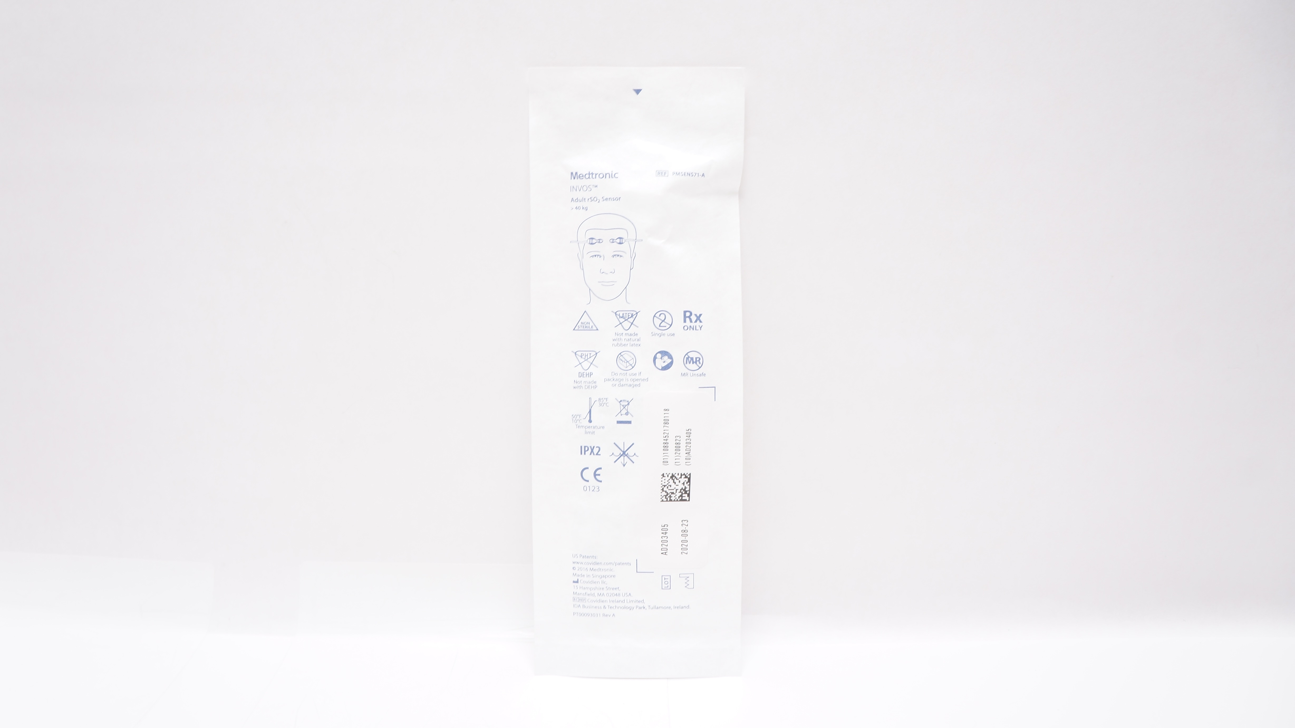 Covidien PMSENS71-A Medtronic INVOS Adult rSO2 Sensor >40kg