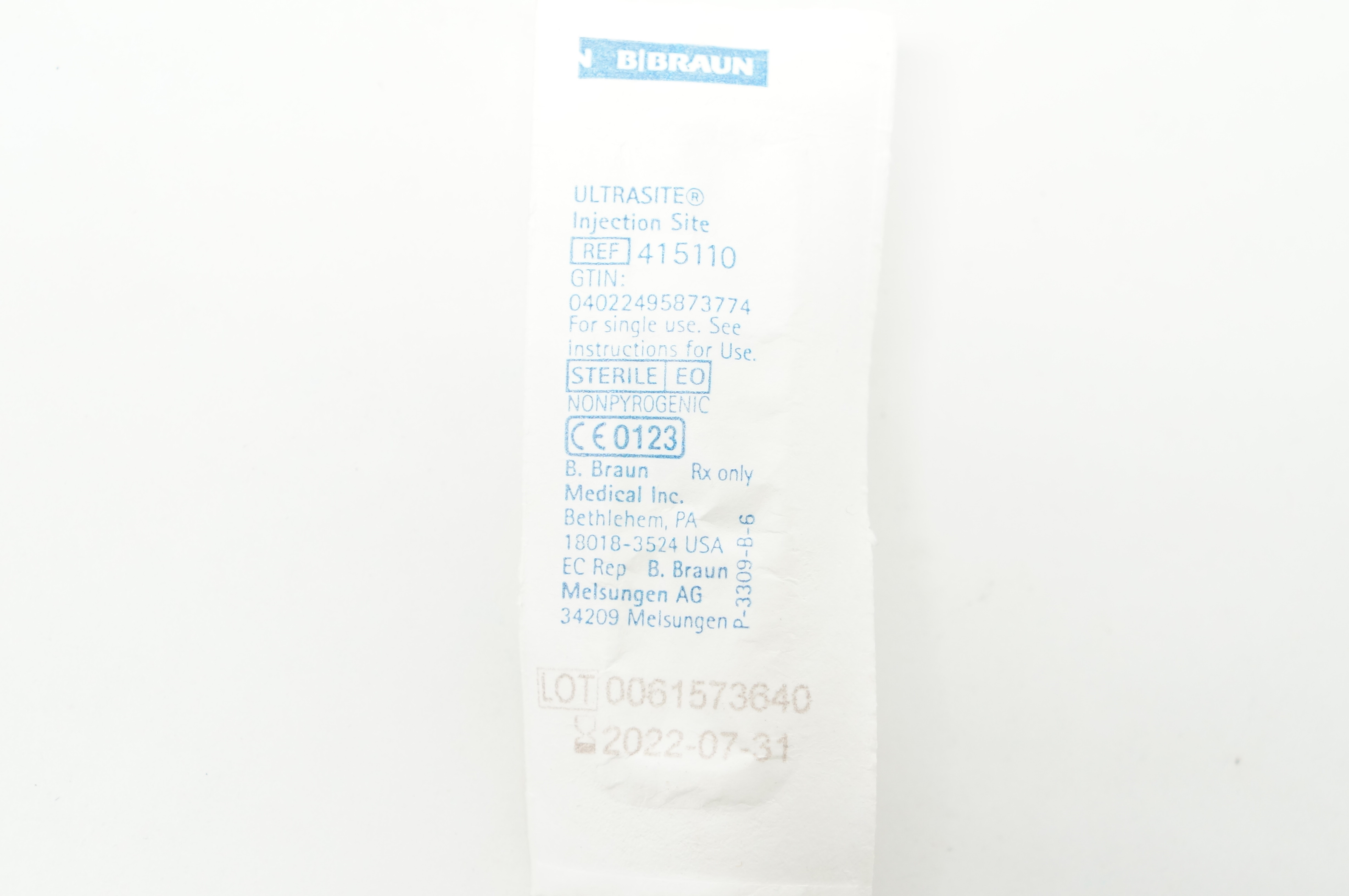 Braun 415110 ULTRASITE Injection Site (x)