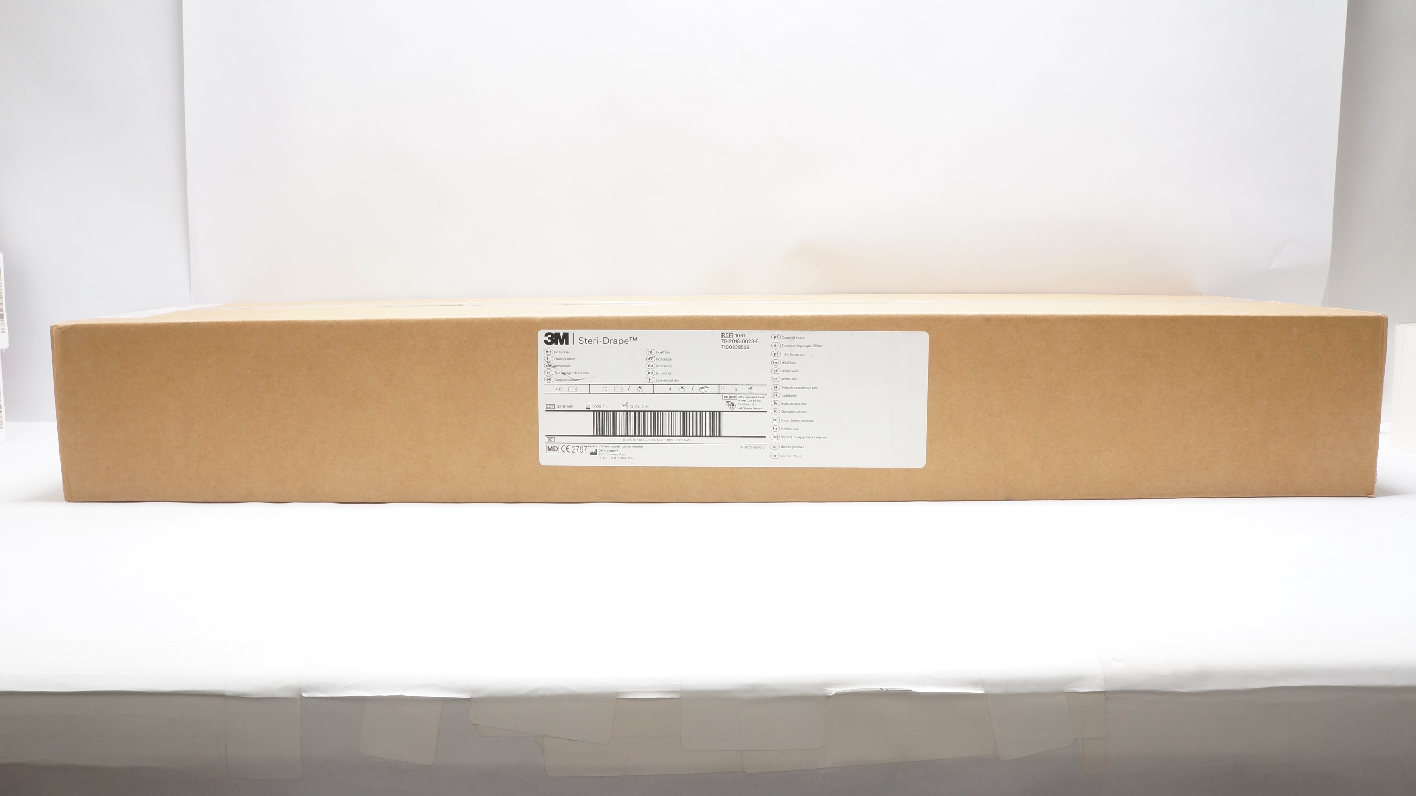 3M 1051 Steri-Drape Incise Drape - Box of 40