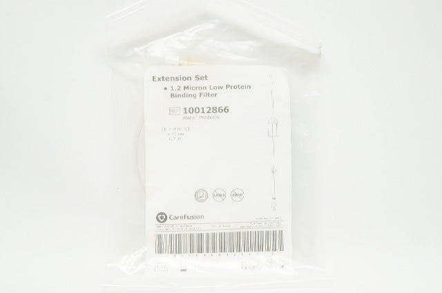 CareFusion 10012866 Extension Set 1.2 Micron Low Protein Binding Filter (x)