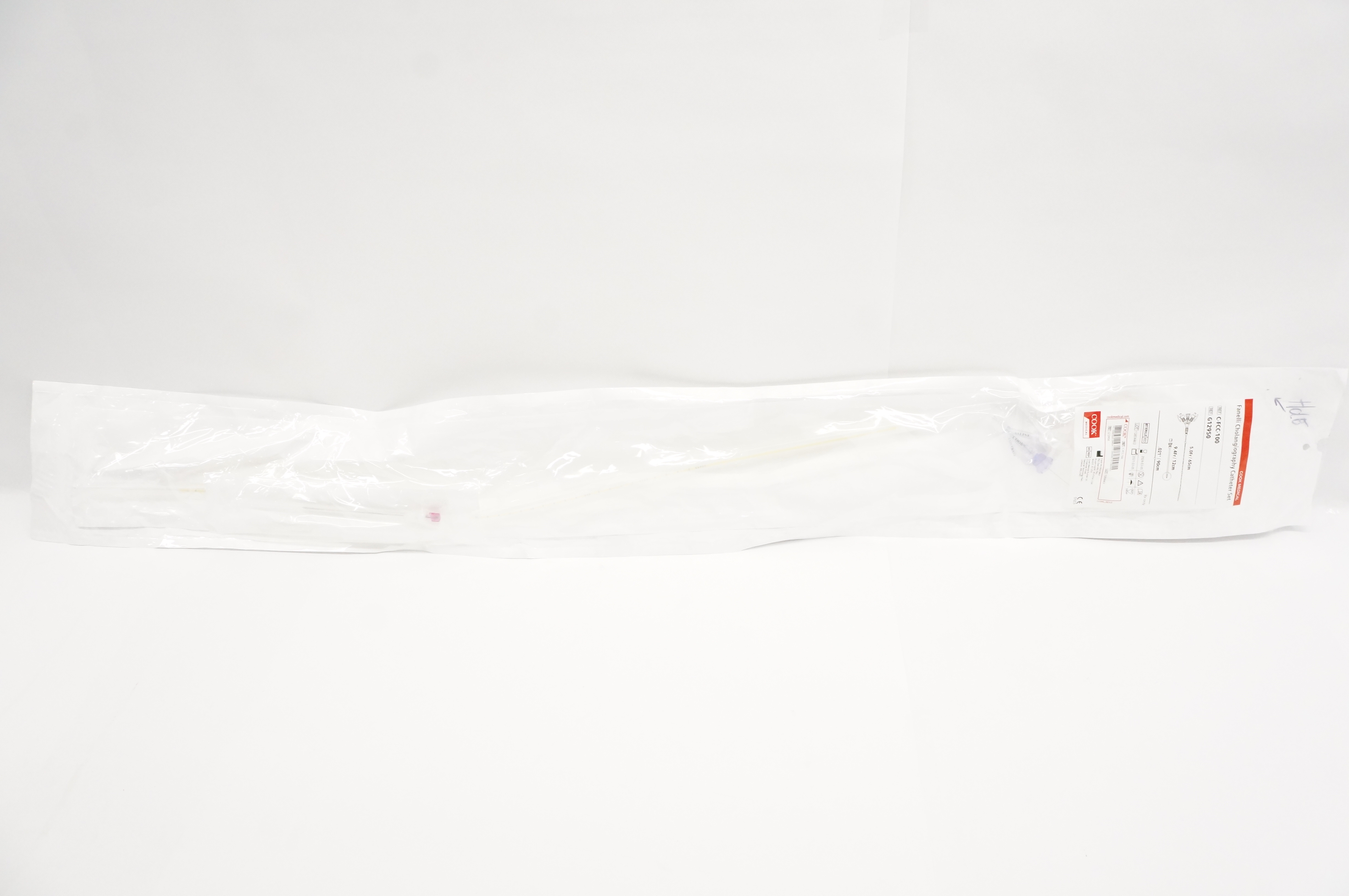 Cook Medical G12950 Faneli Cholangiography Cath. Set 5.0Fr x 9.4Fr x .021inch