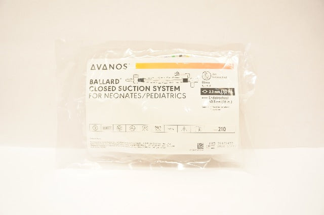 Avanos 210 Ballard Closed Suction System 10F 16inch