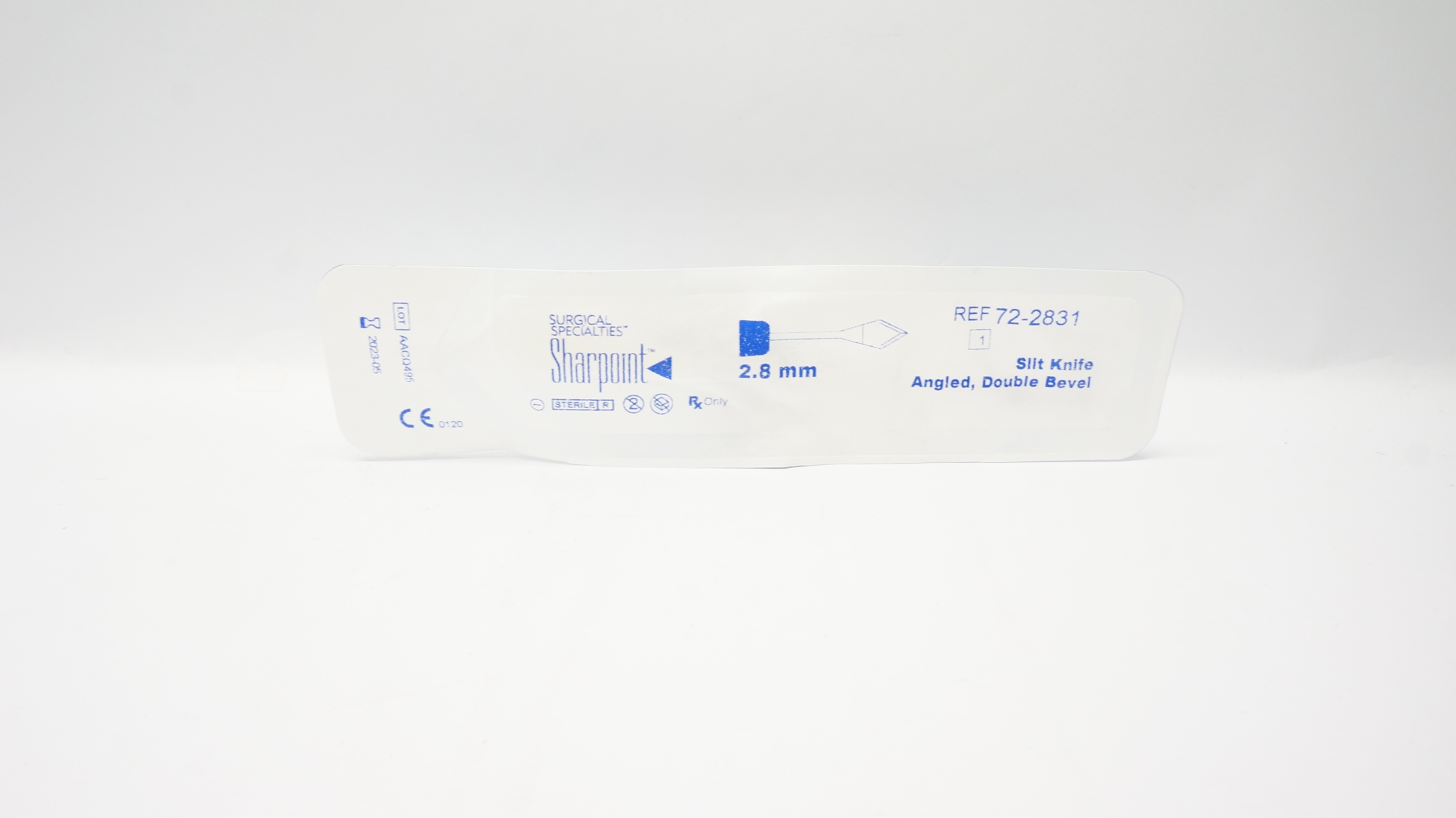 Sharpoint 72-2831 Slit Knife Angled,Double Bevel 2.8mm (x)