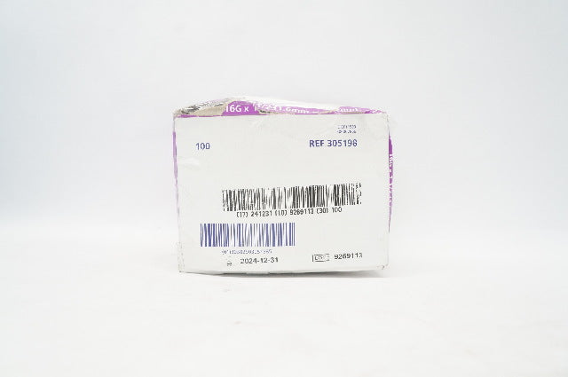 BD 305198 PrecisionGlide Ndle 16G x 1-1/2 - Box of 100