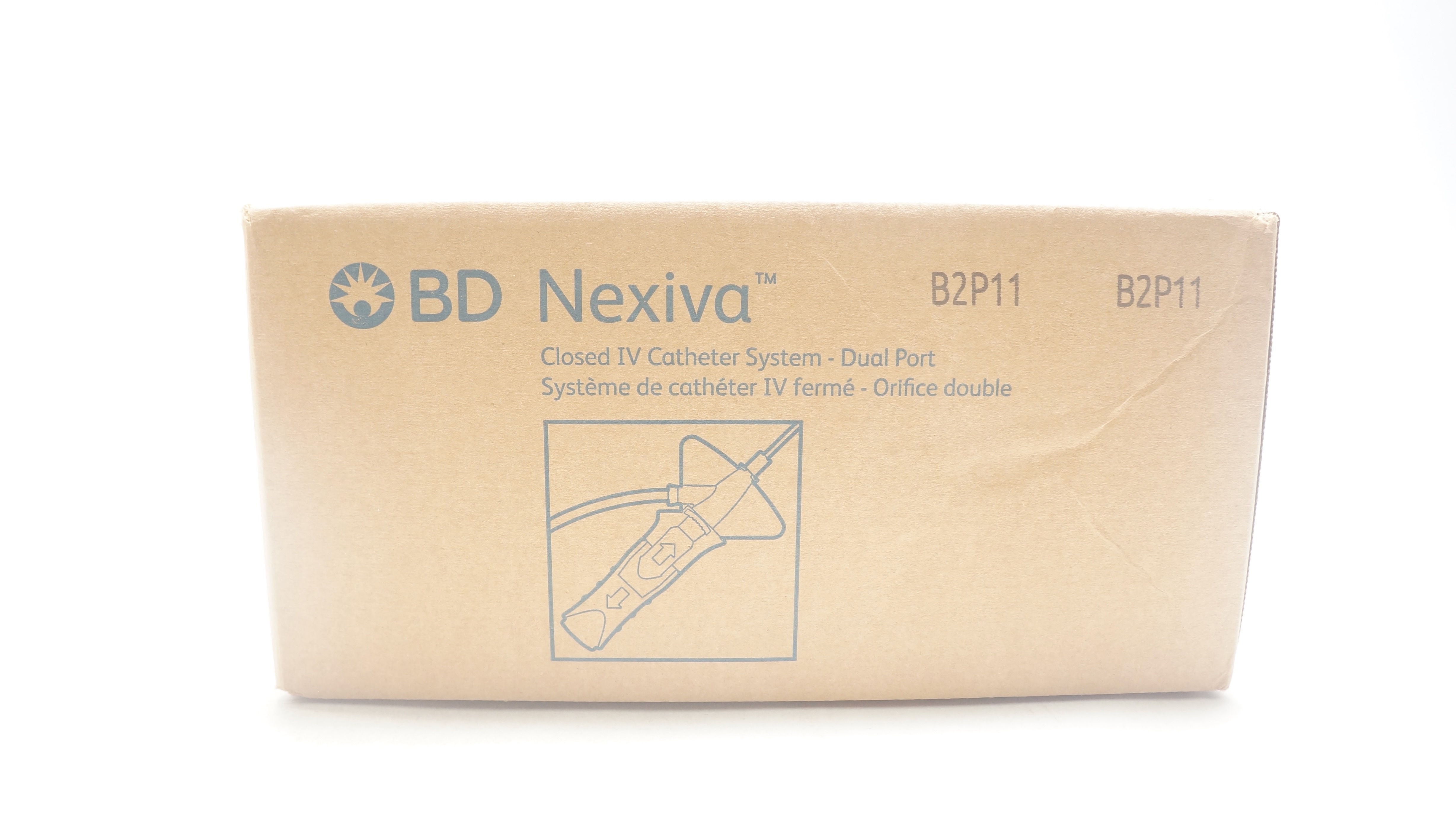 BD 383531 Nexiva Closed IV Cath. System Dual Port 24Ga x 0.75in - Box of 80 (x)