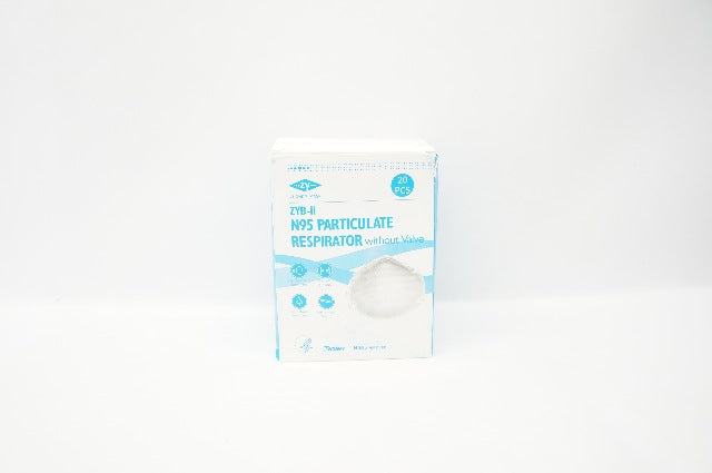 Zhong ZYB-II Nosh N95 Particulate Respirator without Valve - Box of 8