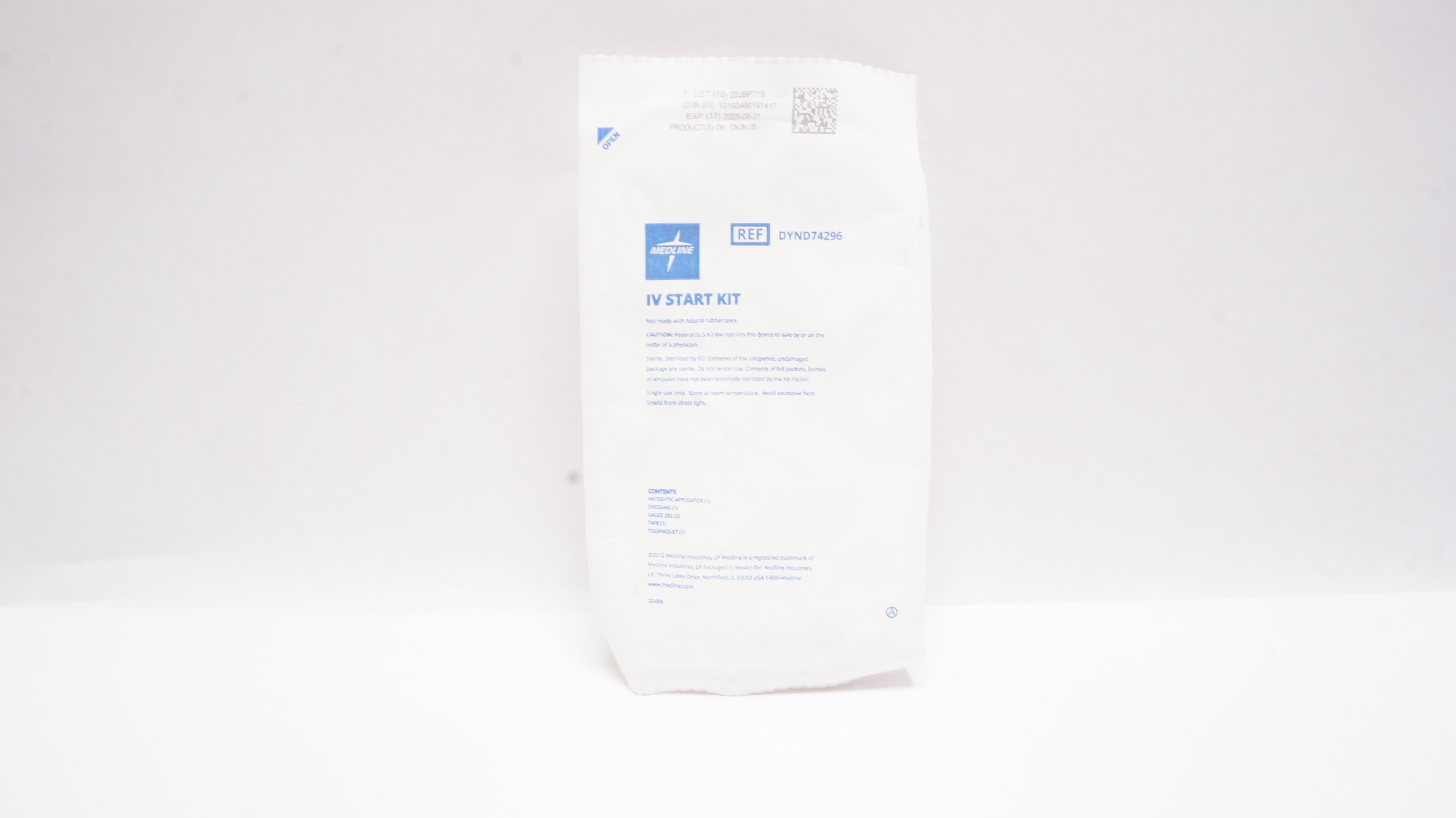 Medline DYND74296 IV Start Kit