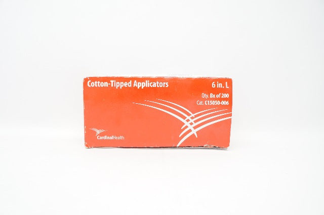 Cardinal Health C15050-006 Cotton-Tipped Applicators 6in L - Box of 200 (x)