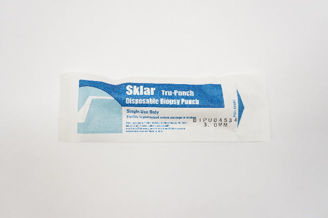 Sklar B/PU04534 Tru-Punch Disposible Biopsy Punch, 3.0 mm