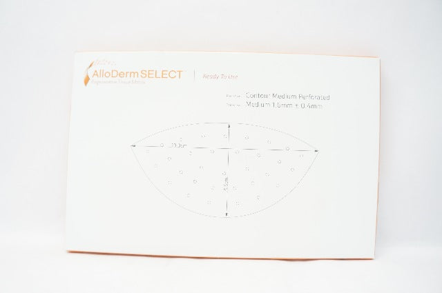 Allergan CM1518P AlloDerm Select Tissue Matrix RTU Medium 1.6mm ±  0.4mm (x)