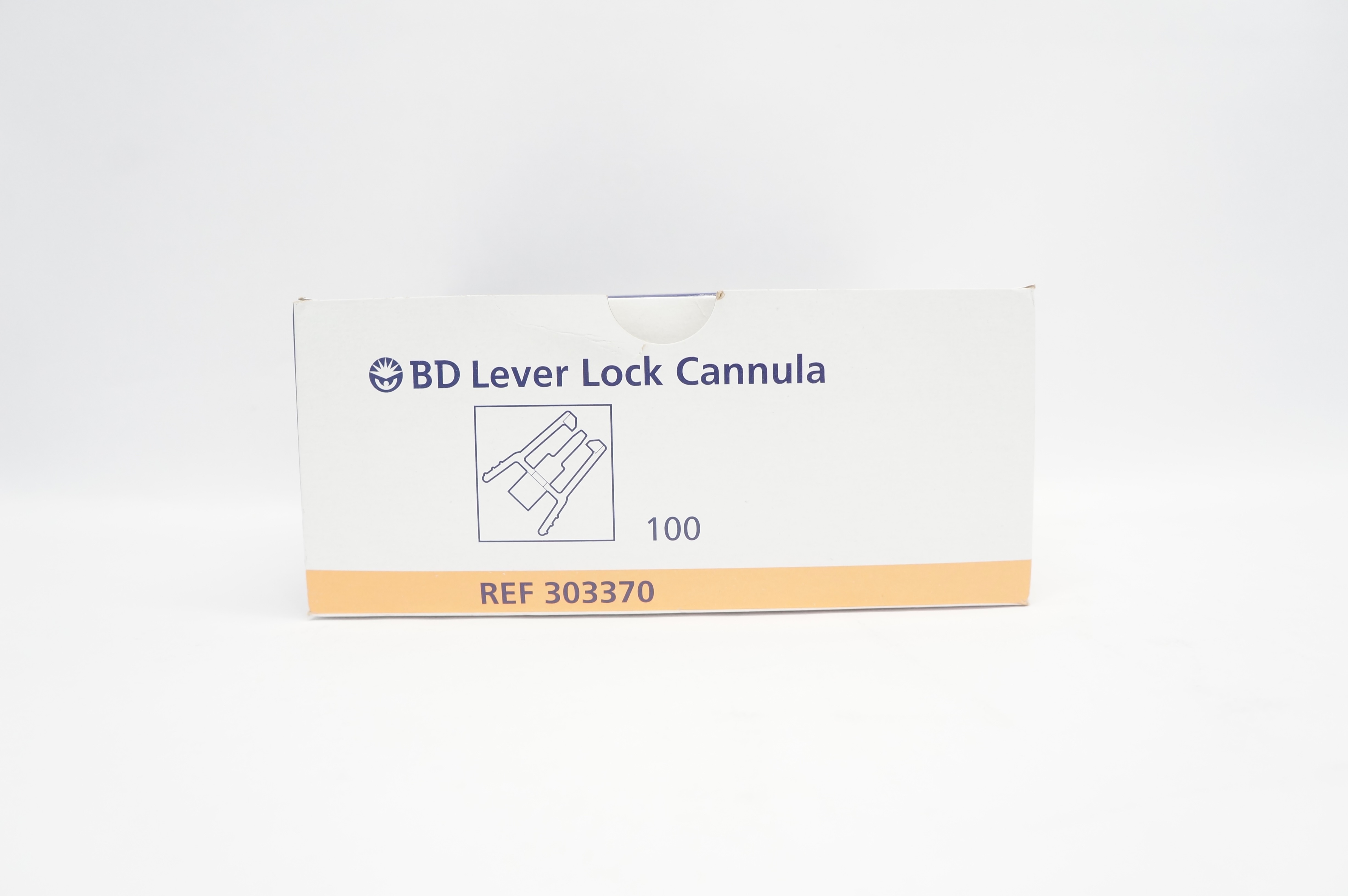 BD 303370 Lever Lock Cannula (x) - Box of 100