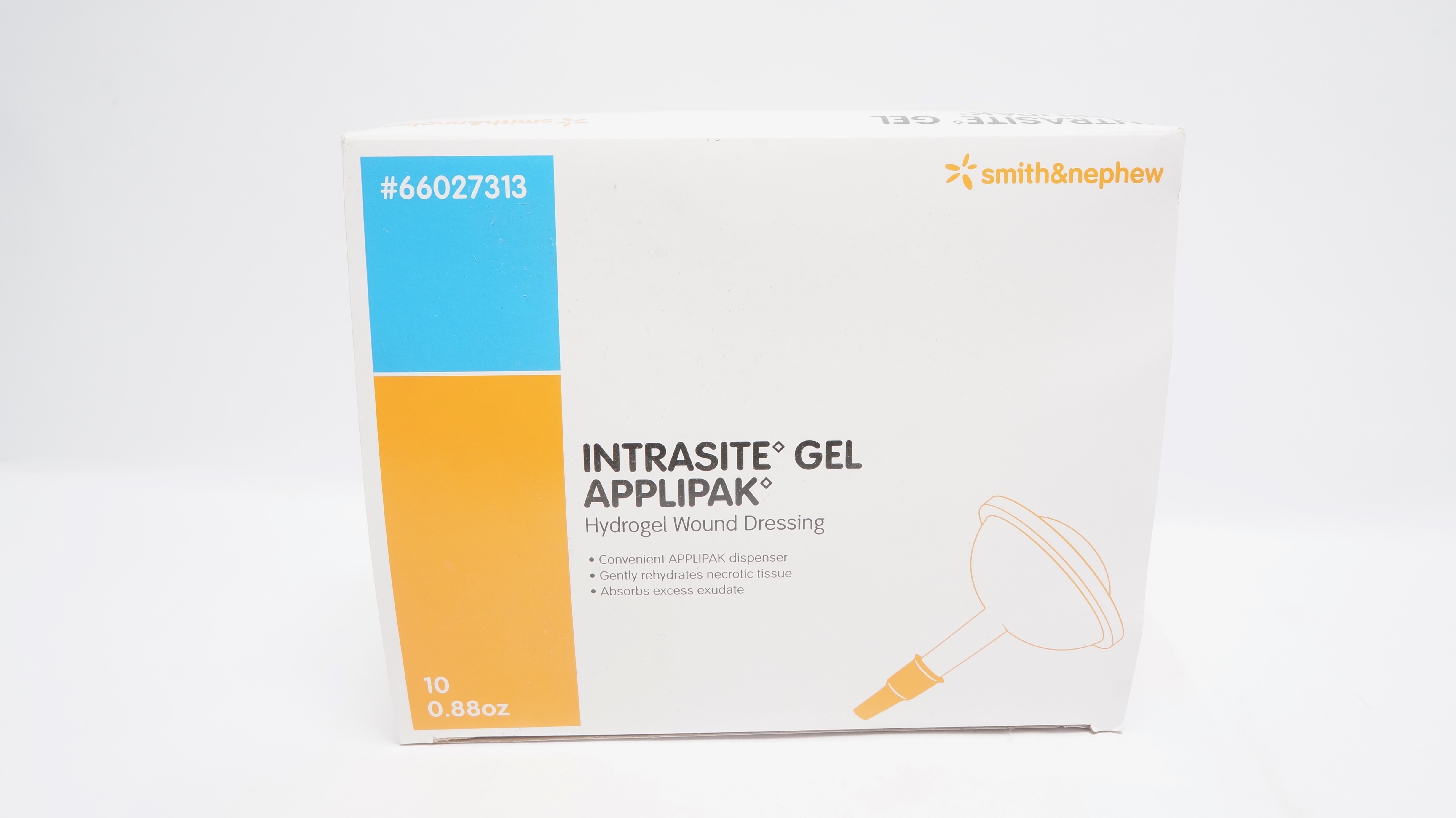 Smith&Nephew 66027313 Intrasite Gel Applipak 0.88oz  - Box of 9 (x)
