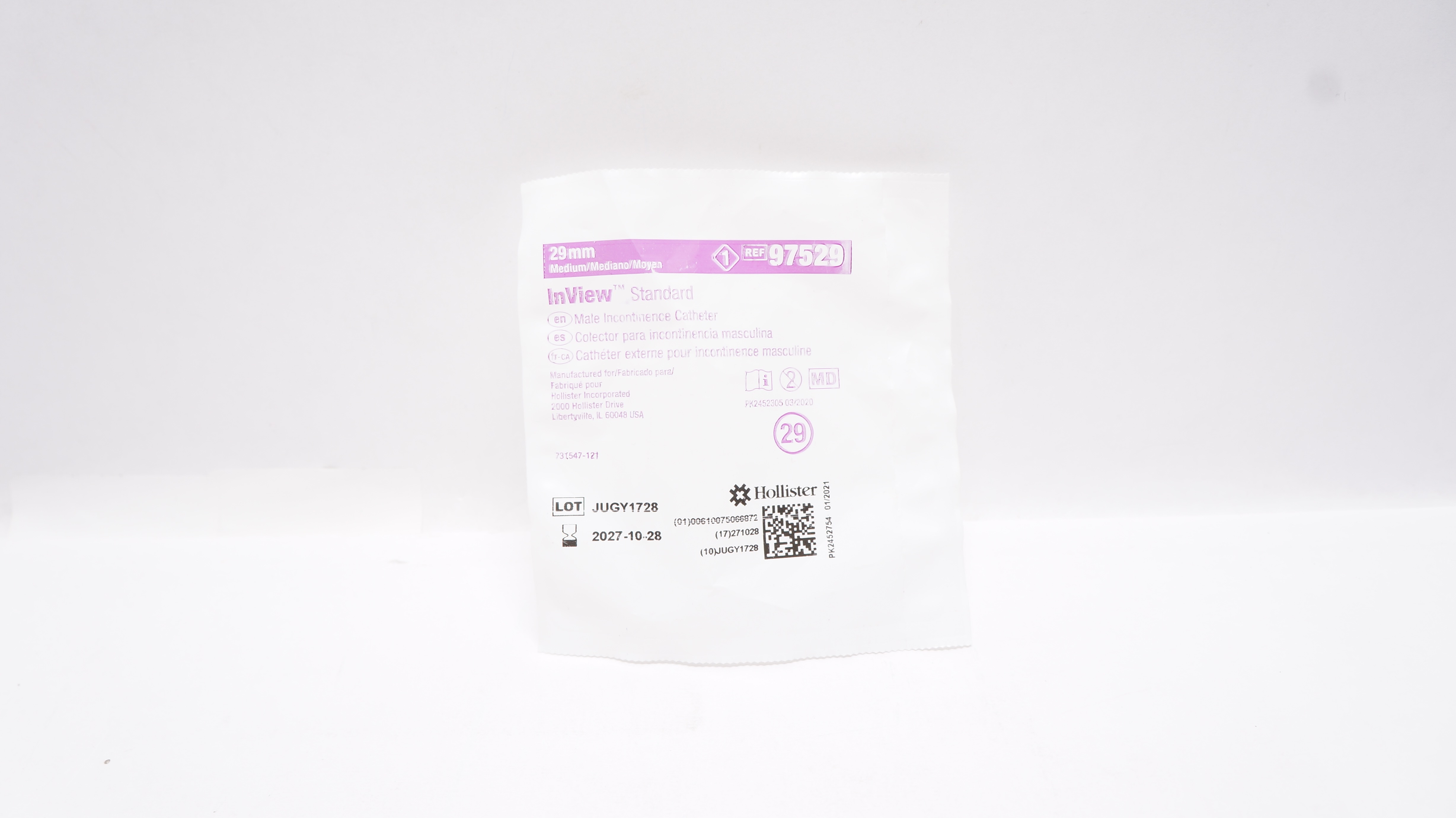 Hollister 97529 InView Standard Cath. 29mm