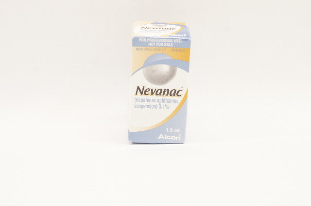 Alcon 9002046-1006 Nevanac Nepafenac Ophthalmic Suspension 0.1% 1.5mL