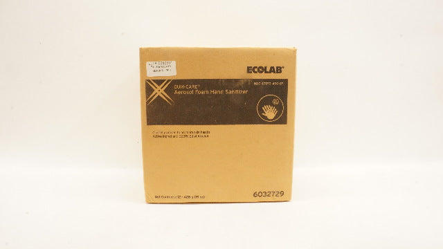 Ecolab 6032729 Quick-Care Aerosol Foam Hand Sanitizer