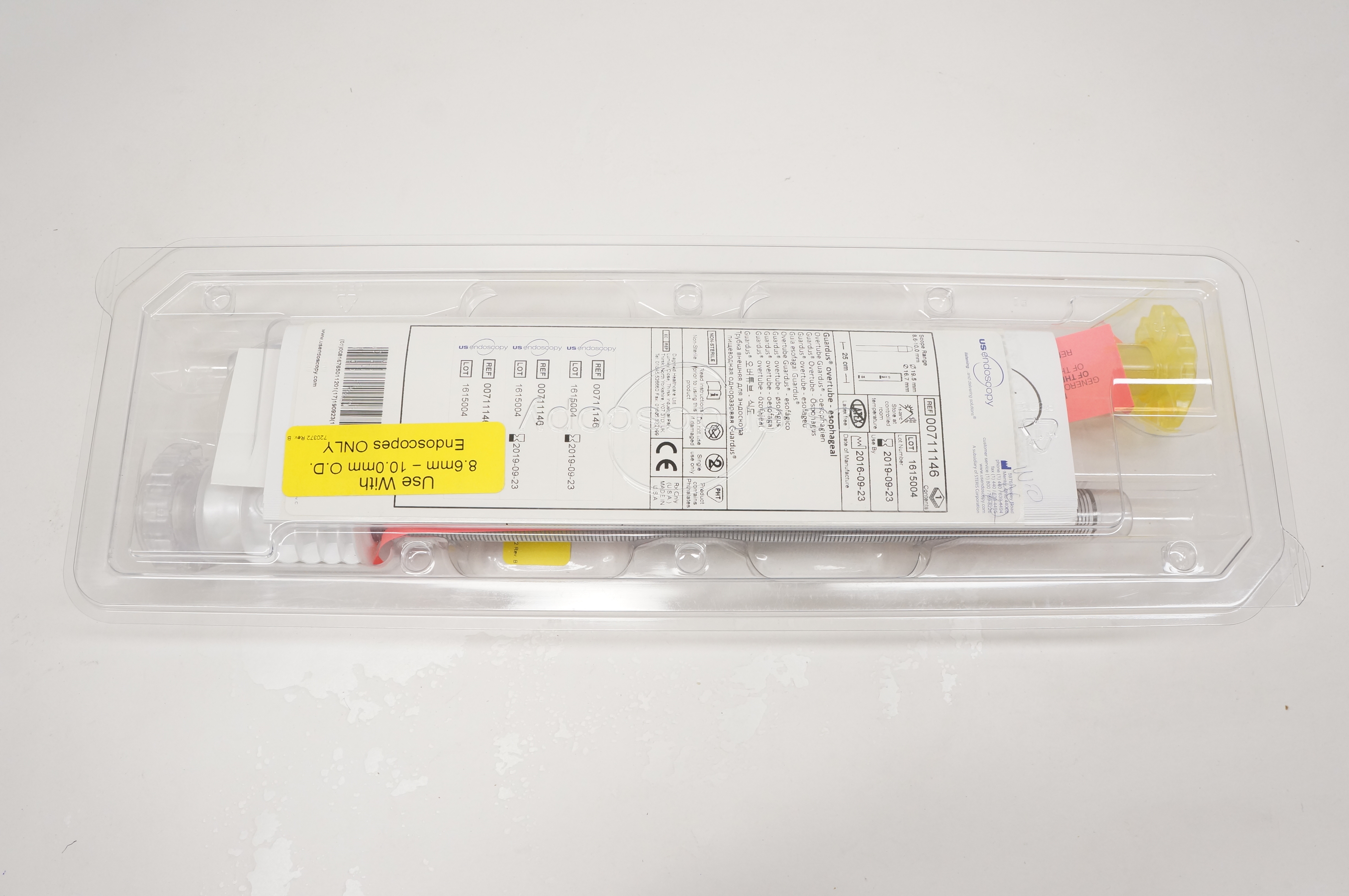 US Endoscopy 00711146 Guardus Overtube - Esophageal 25cm (x)