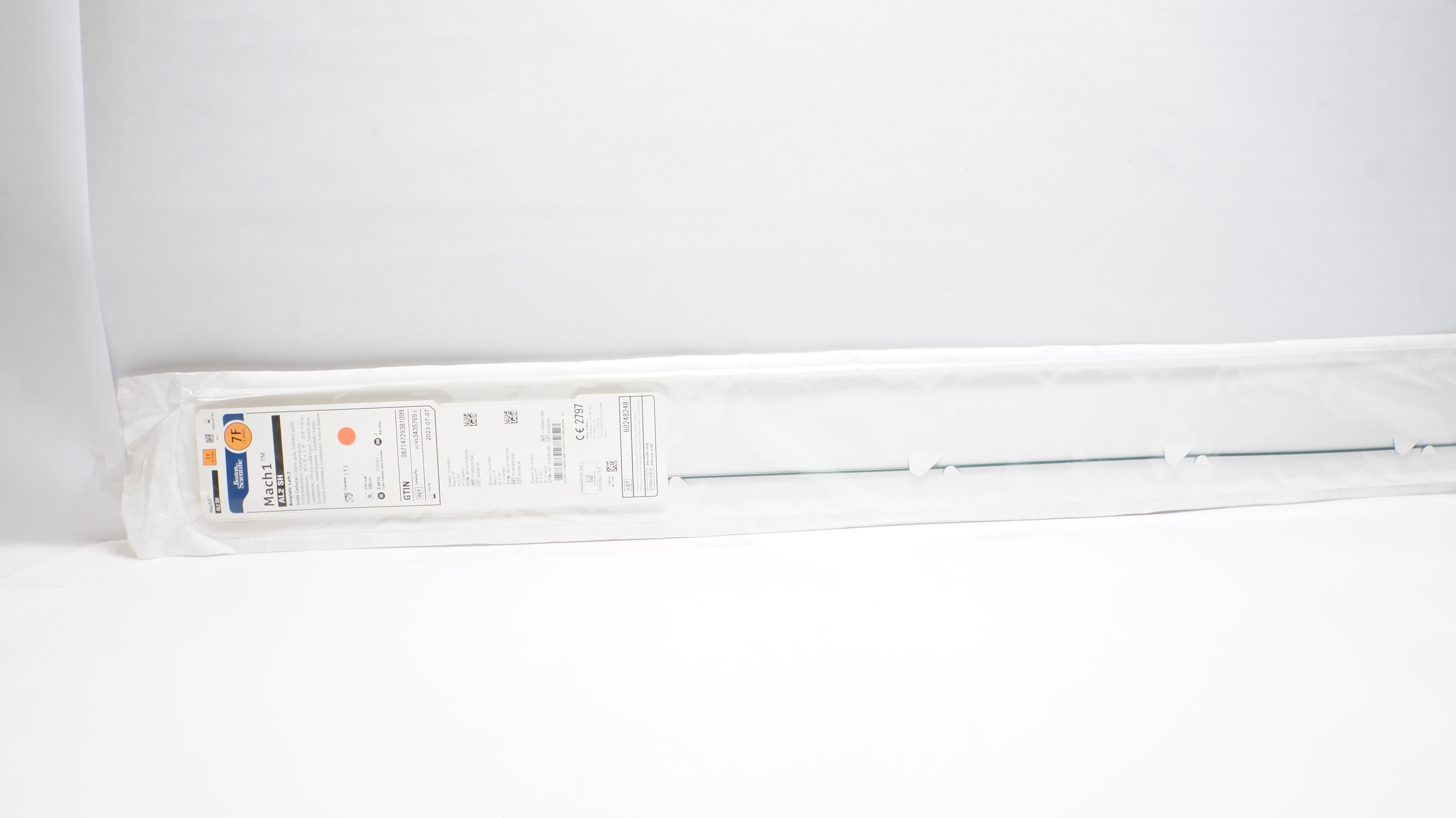 Boston Scientific 3435769 Mach1 AL2 SH Amplatz Left 2, Guide Cath. 7F (x)