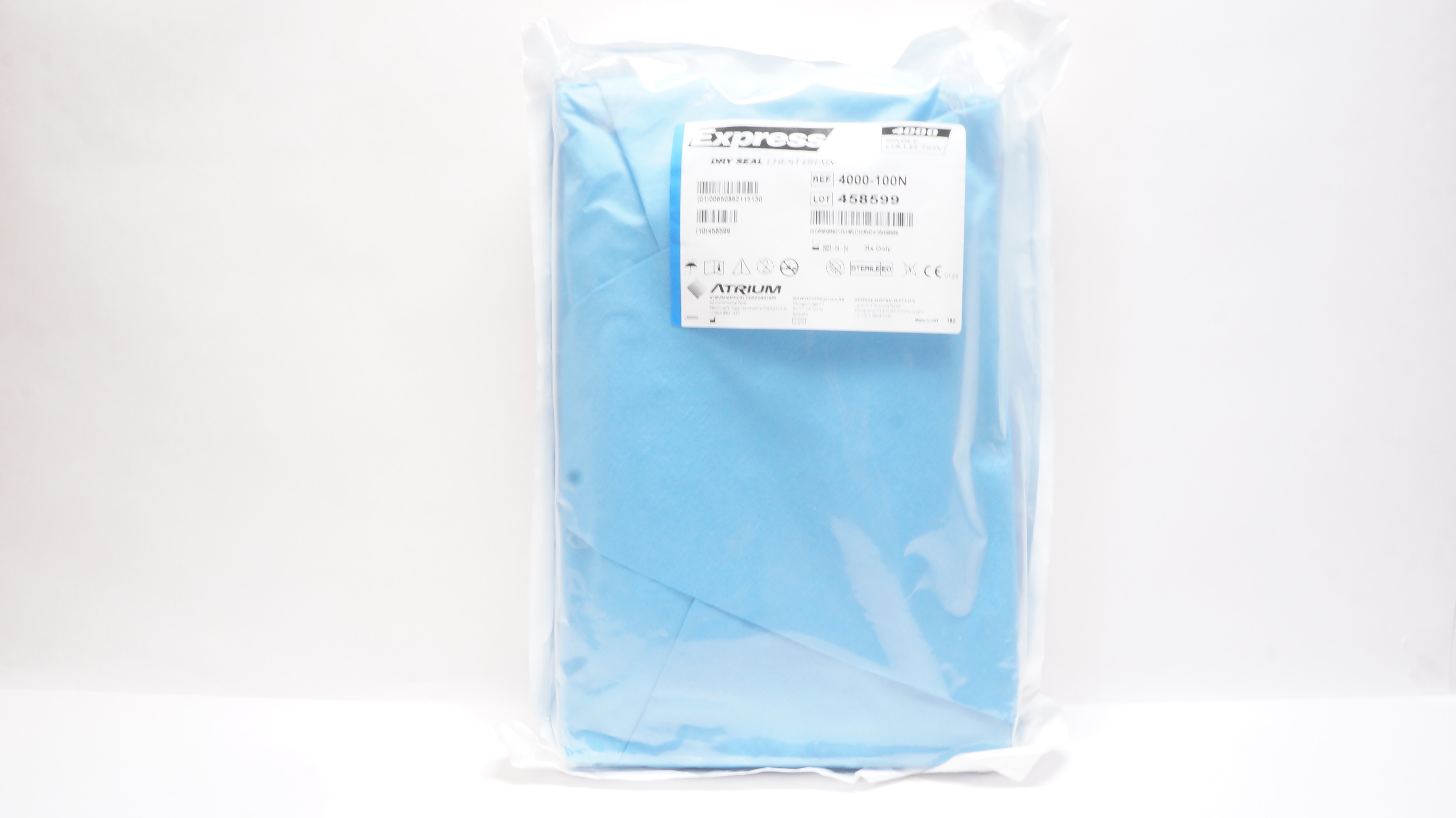 Atrium 4000-100N Express 4000 Single Collection Dry Seal Chest Drain (x)