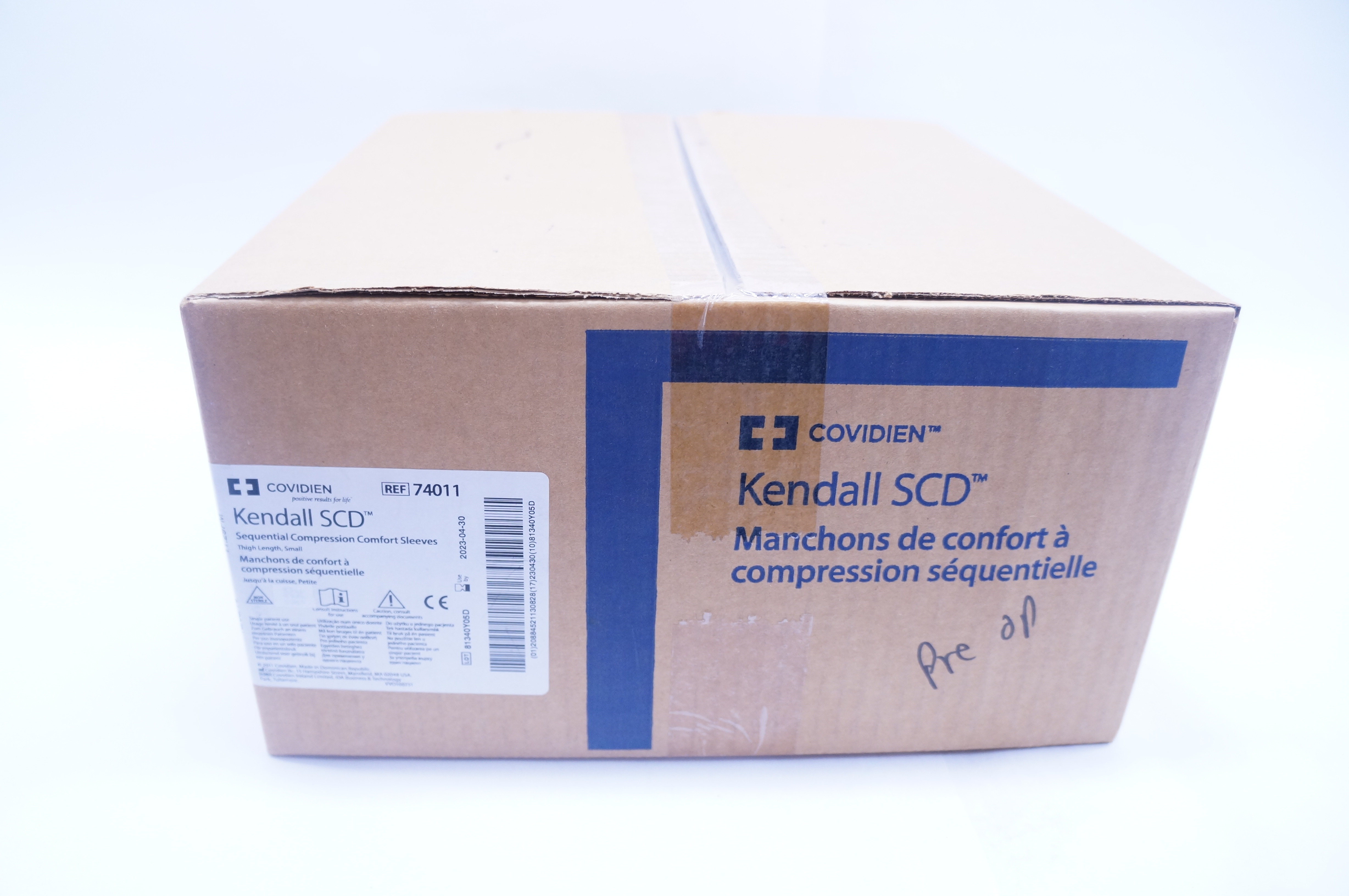 Covidien 74011 Kendall SCD Sequential Compression Sleeves, Small - Box of 5