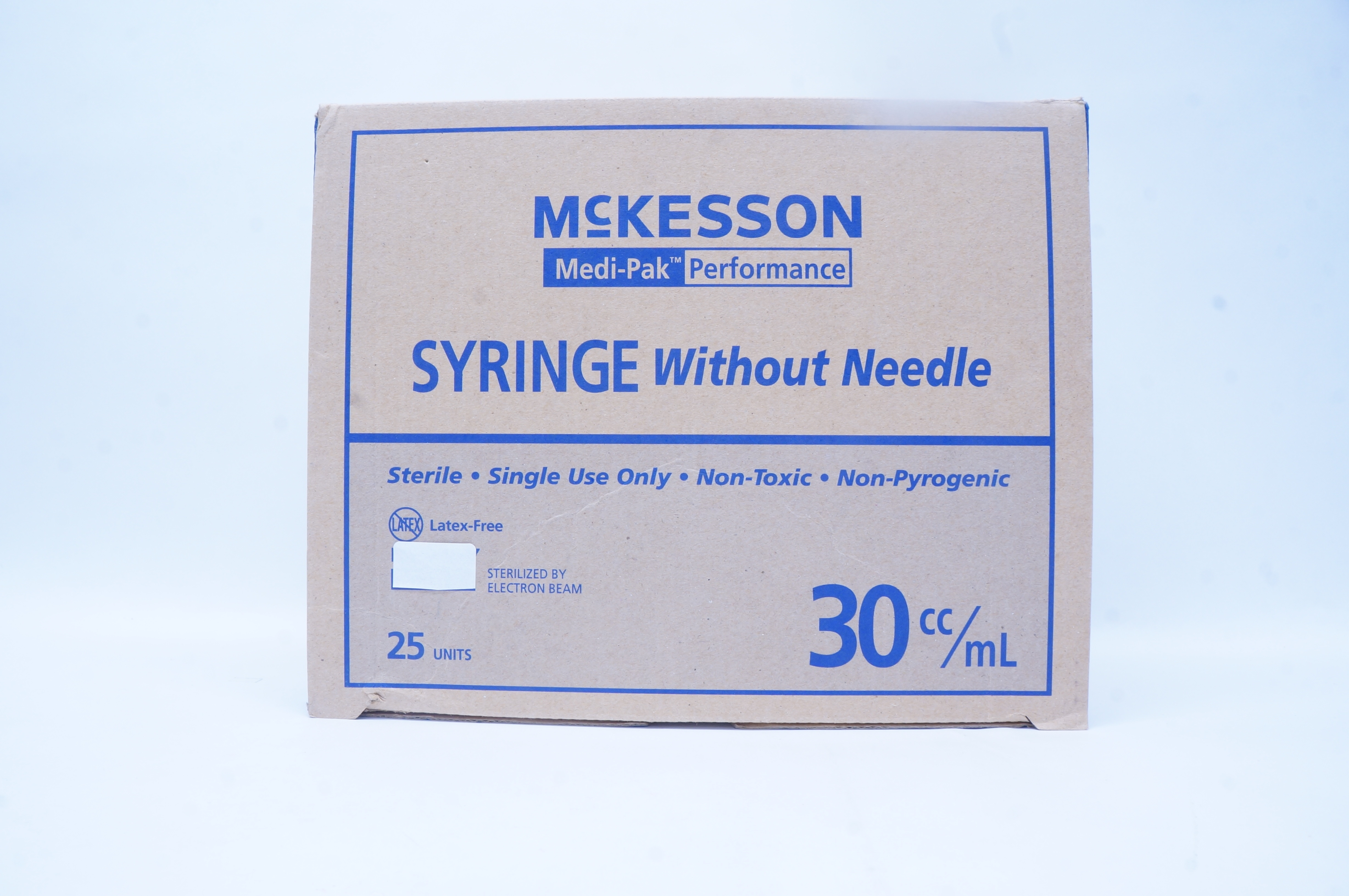 McKesson 102-S30C Syringe Without Ndle 30cc/mL (x) - Box of 25