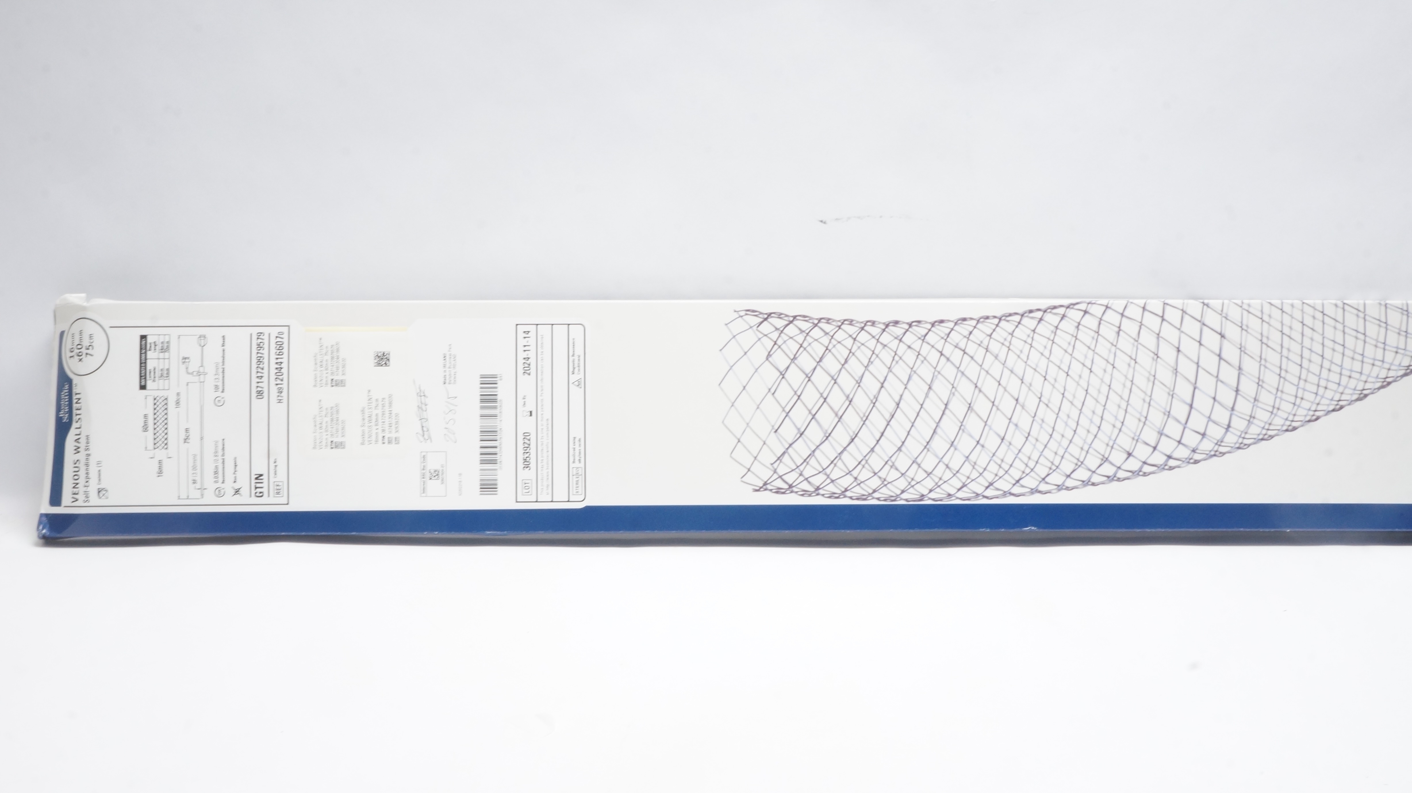 Boston Scientific 1204416607 Venous Wallstent 16mm x 60mm x 75cm (x)