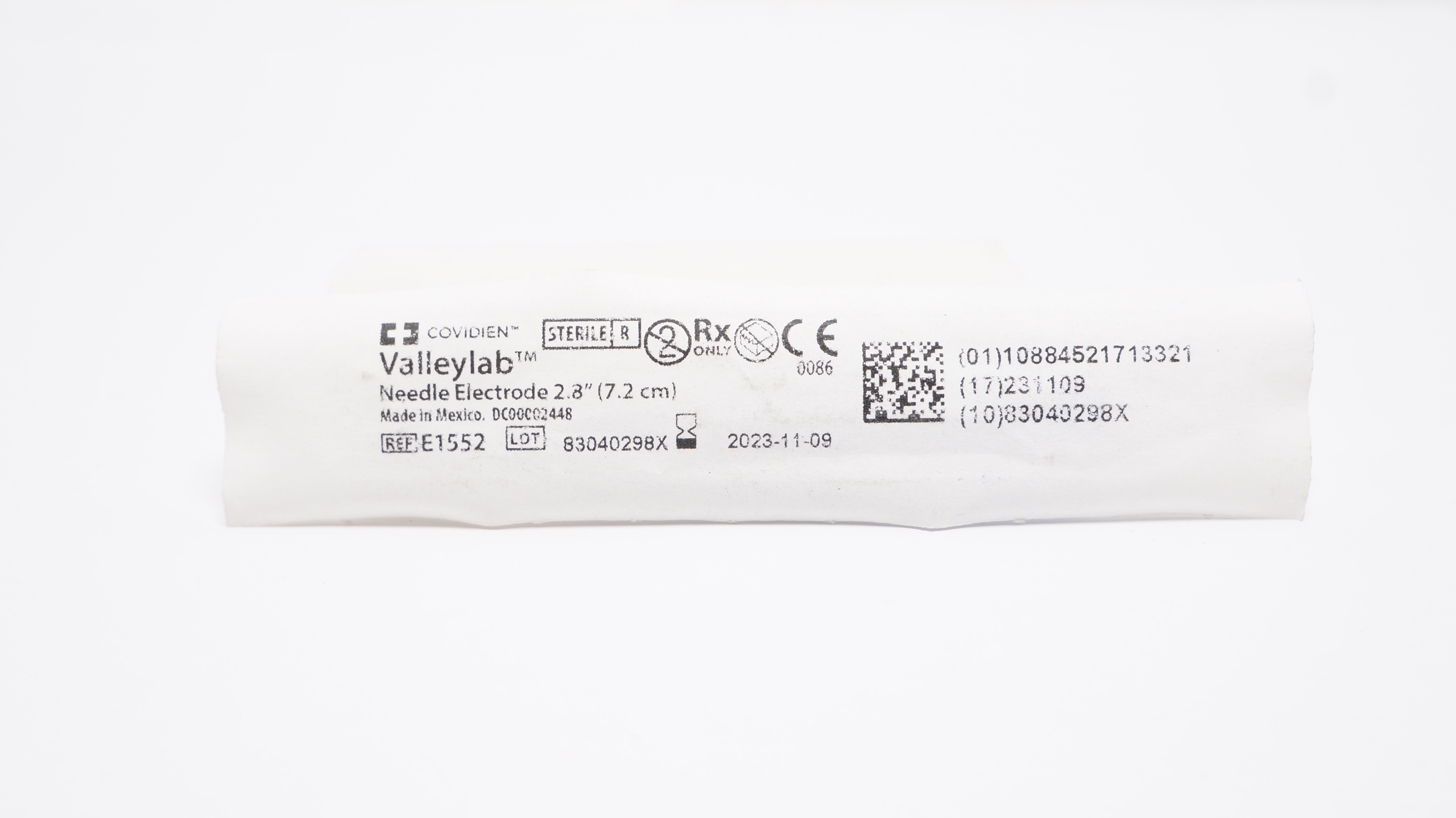 Covidien E1552 Valleylab Ndle Electrode 2.8 inch (x)