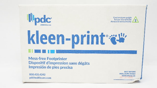PDC 3100-00-PDE Kleen-Print Disposable Footprinter - Box of 25