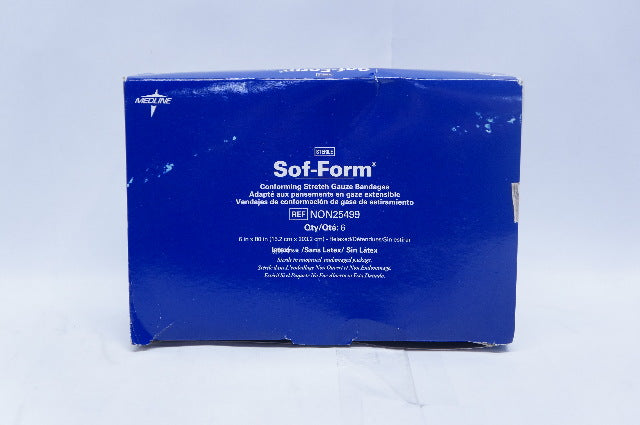 Medline NON25499 Sof-Form Conforming Stretch Gauze Bandages 6 x 80inch -Box of 6