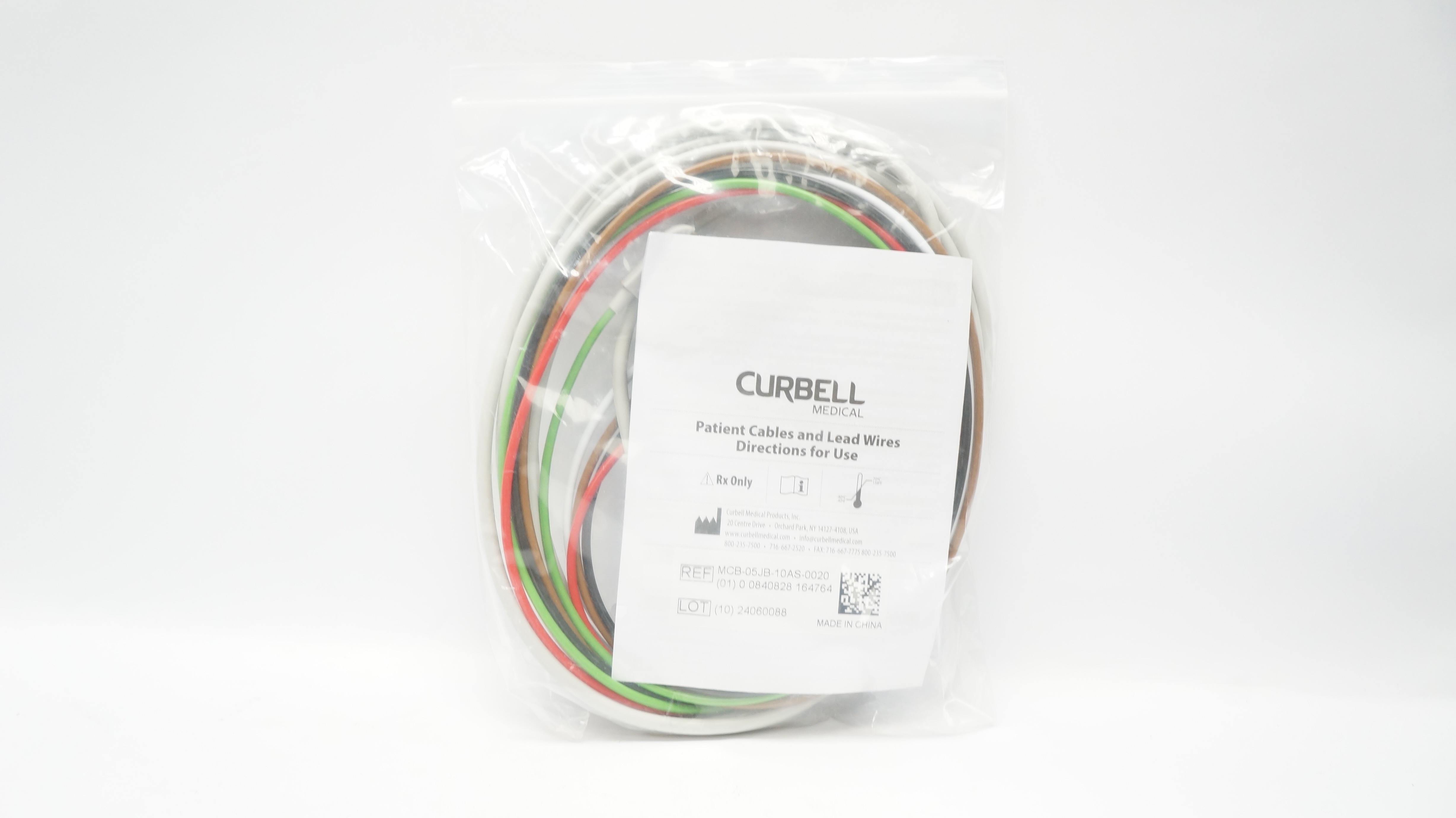 Curbell Medical MCB-05JB-10AS-0020 Patient Cables & Lead Wires