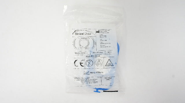 Clinical Choice CCBB-L Adult Bite Block 60Fr, 20 x 27mm