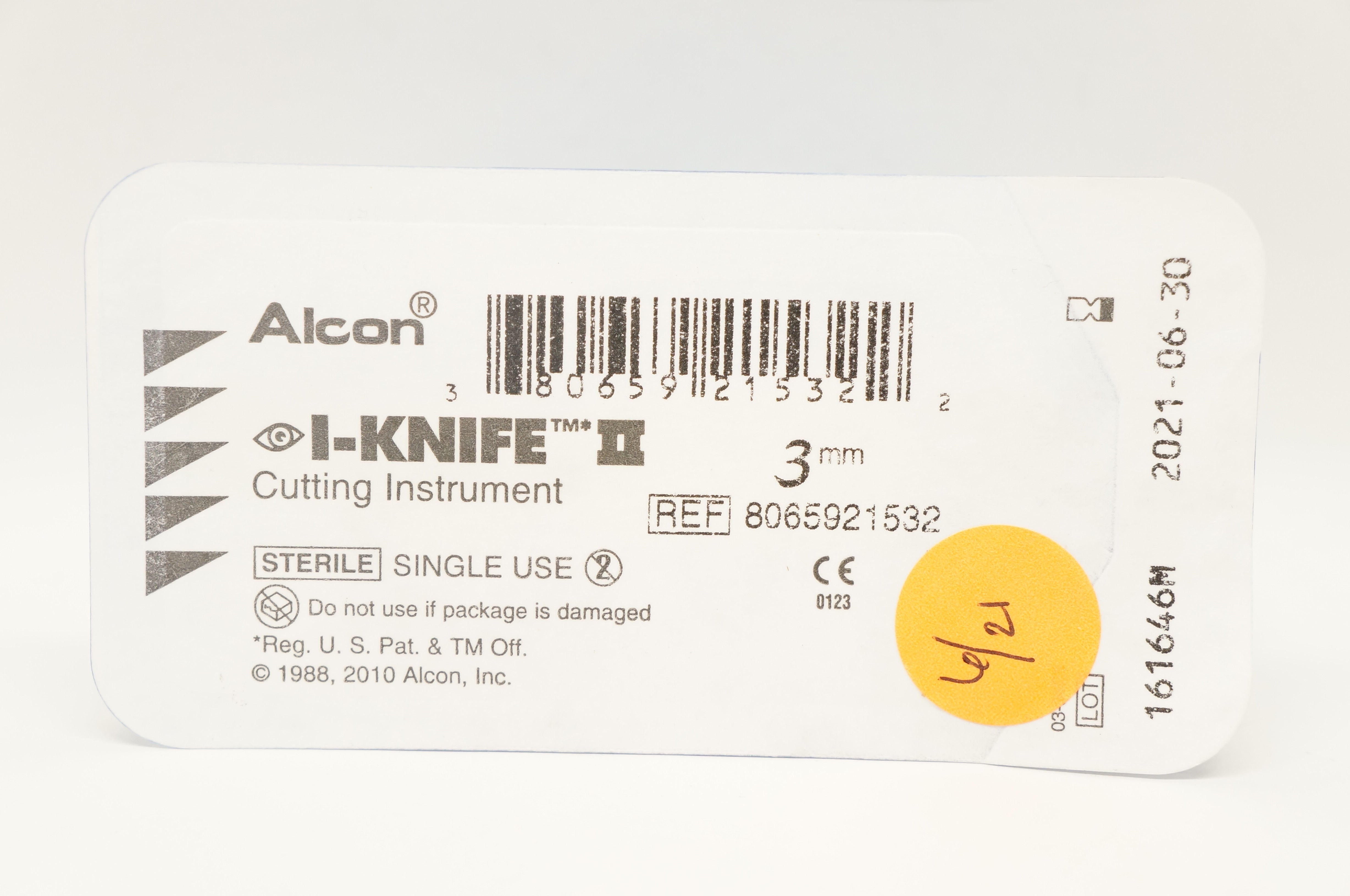 Alcon 8065921532 I-Knife Cutting Instrument 3mm (x)