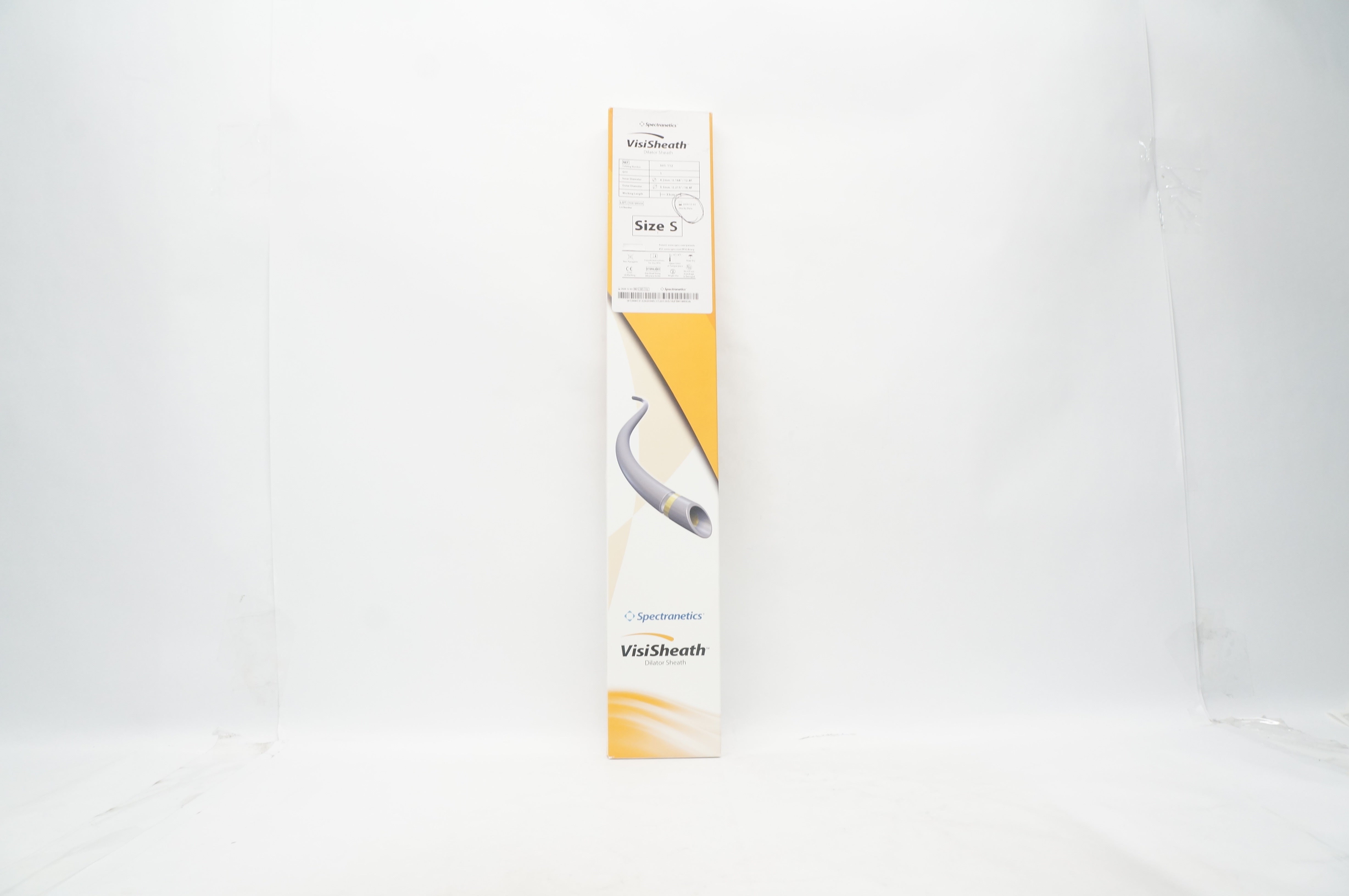 Spectranetics 501-112 VisiSheath Dilator Sheath, S 0.168 x 0.215inch x 33cm (x)