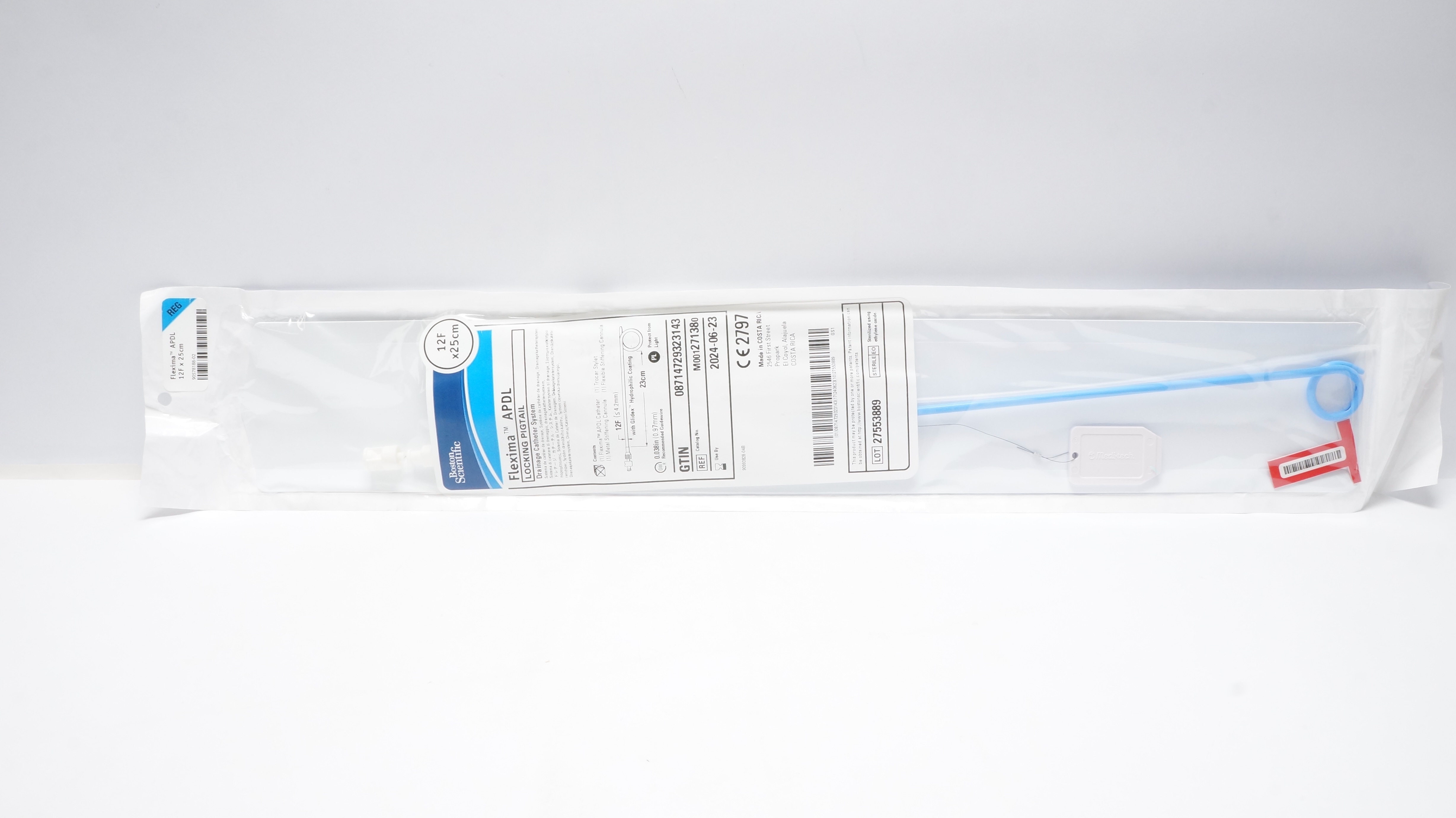 Boston Scientific M001271380 Flexima APDL Drainage Cath. System 12F x 25cm (x)