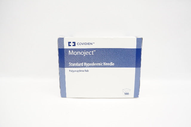 Covidien 1188821100 Monoject Standard Hypodermic Needle 21G x 1inch - Box of 100