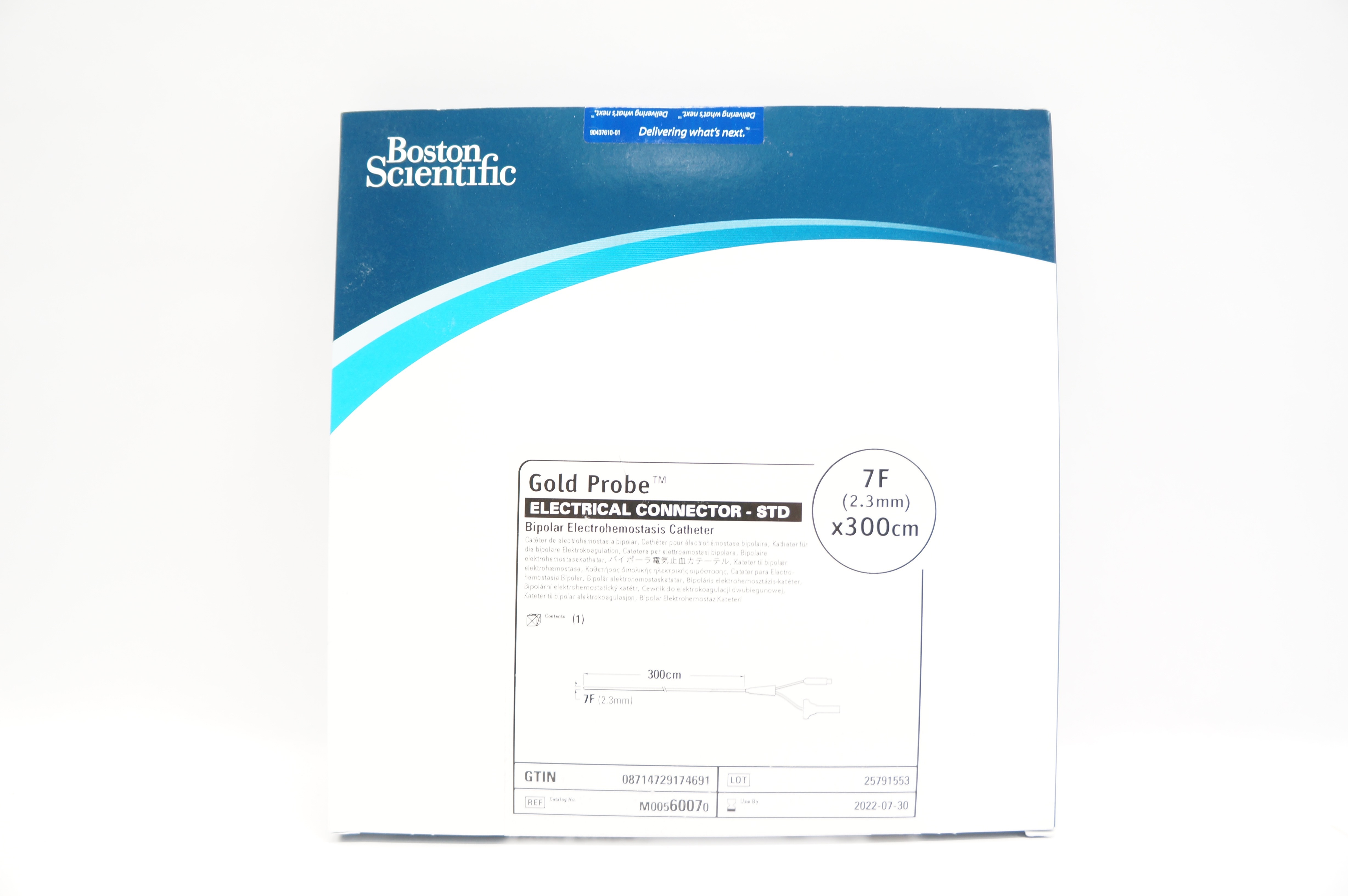 Boston Scientific M00560070 Gold Probe Electrohemostasis Cath. 7F x 300 cm (x)